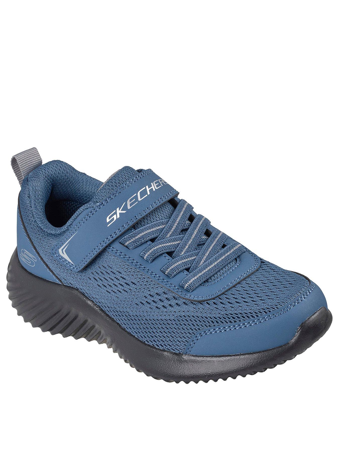 Image 2 of 6 of Skechers Kids' Bounder Quantarun Shoes - Navy