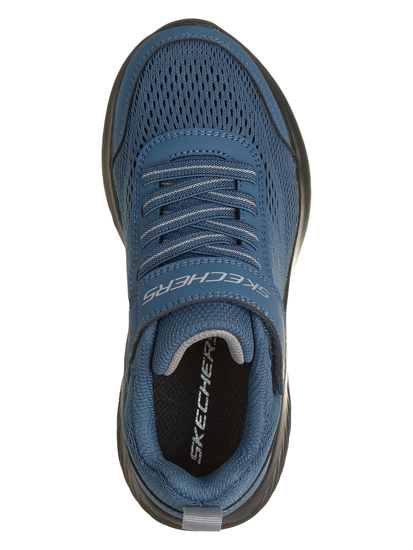 Image 3 of 6 of Skechers Kids' Bounder Quantarun Shoes - Navy
