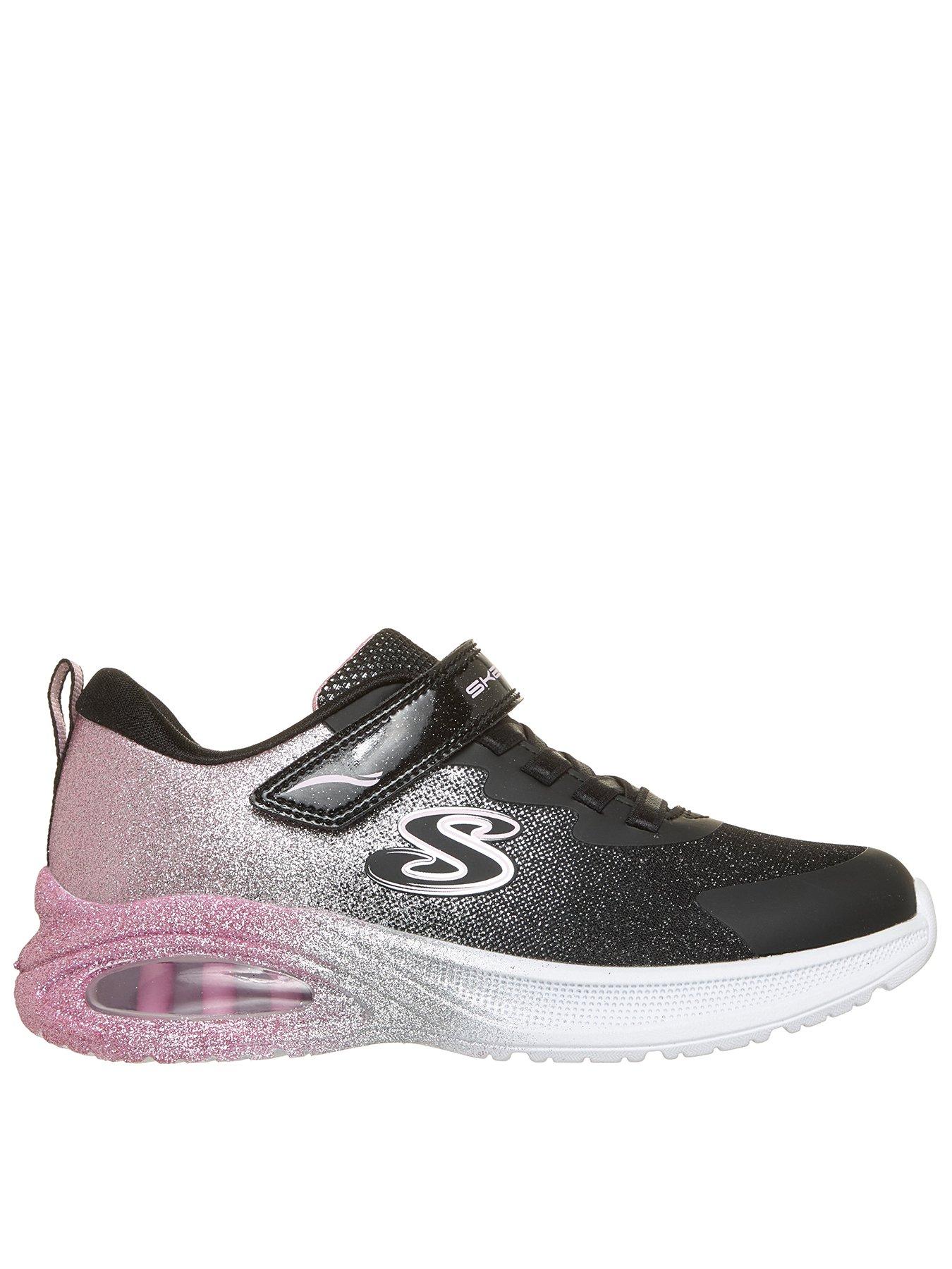 Skechers Microspec Max Advance Glitz Gala - Black / Rose Gold