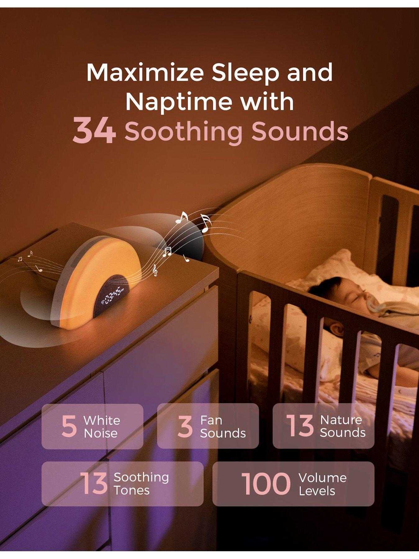 momcozy-rainbow-white-noise-machinedetail