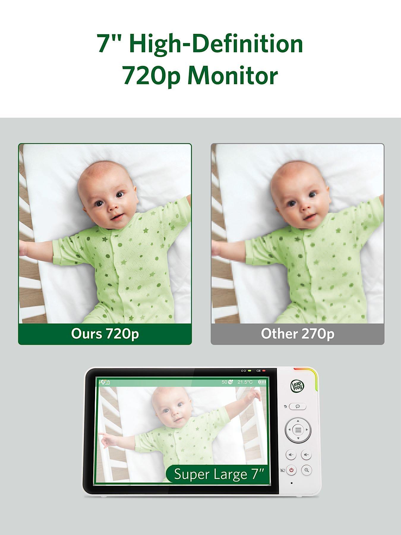 Image 4 of 7 of LeapFrog 7' Over the Cot High Definition Remote Access Monitor