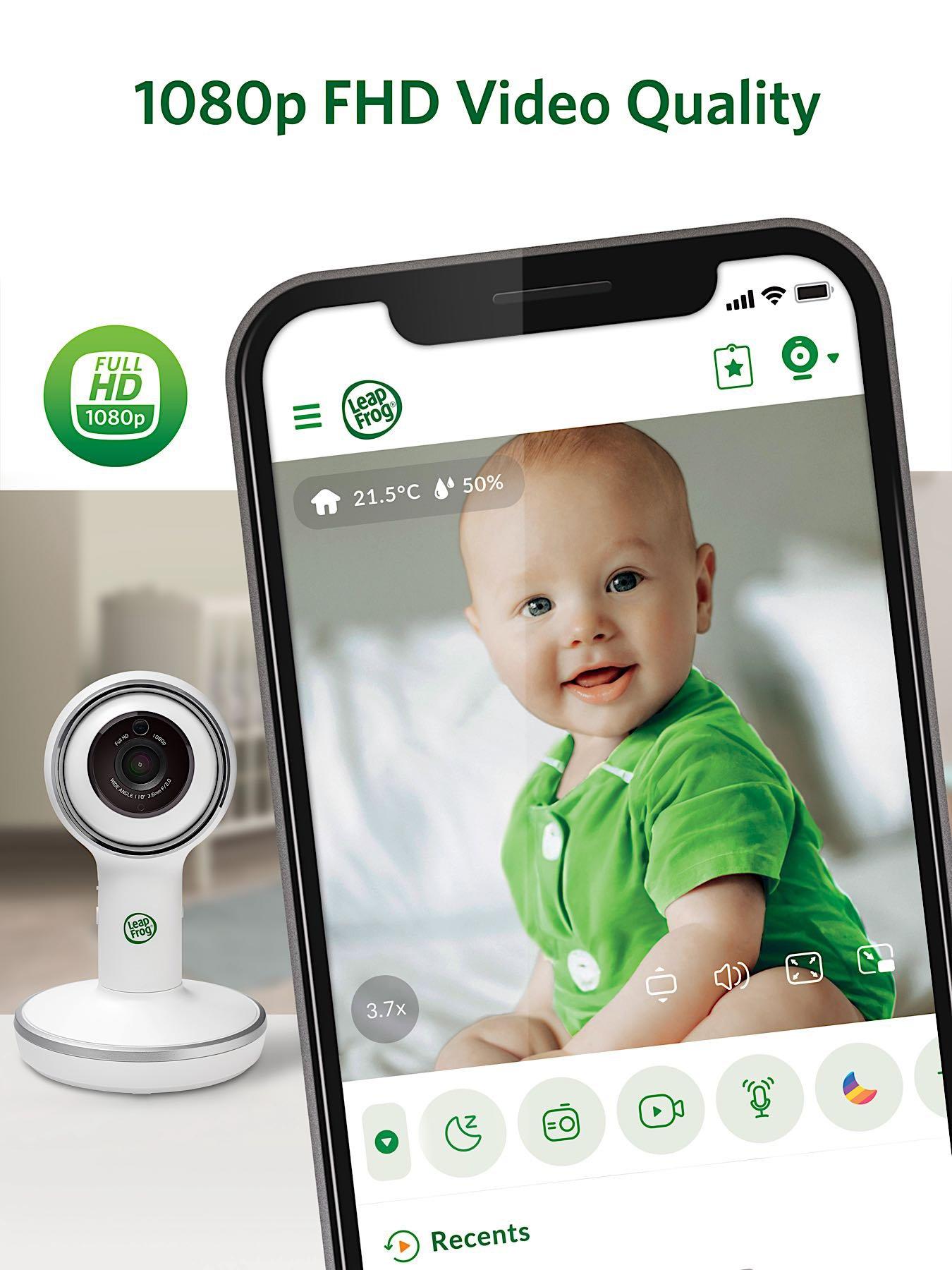 Image 5 of 7 of LeapFrog 7' Over the Cot High Definition Remote Access Monitor