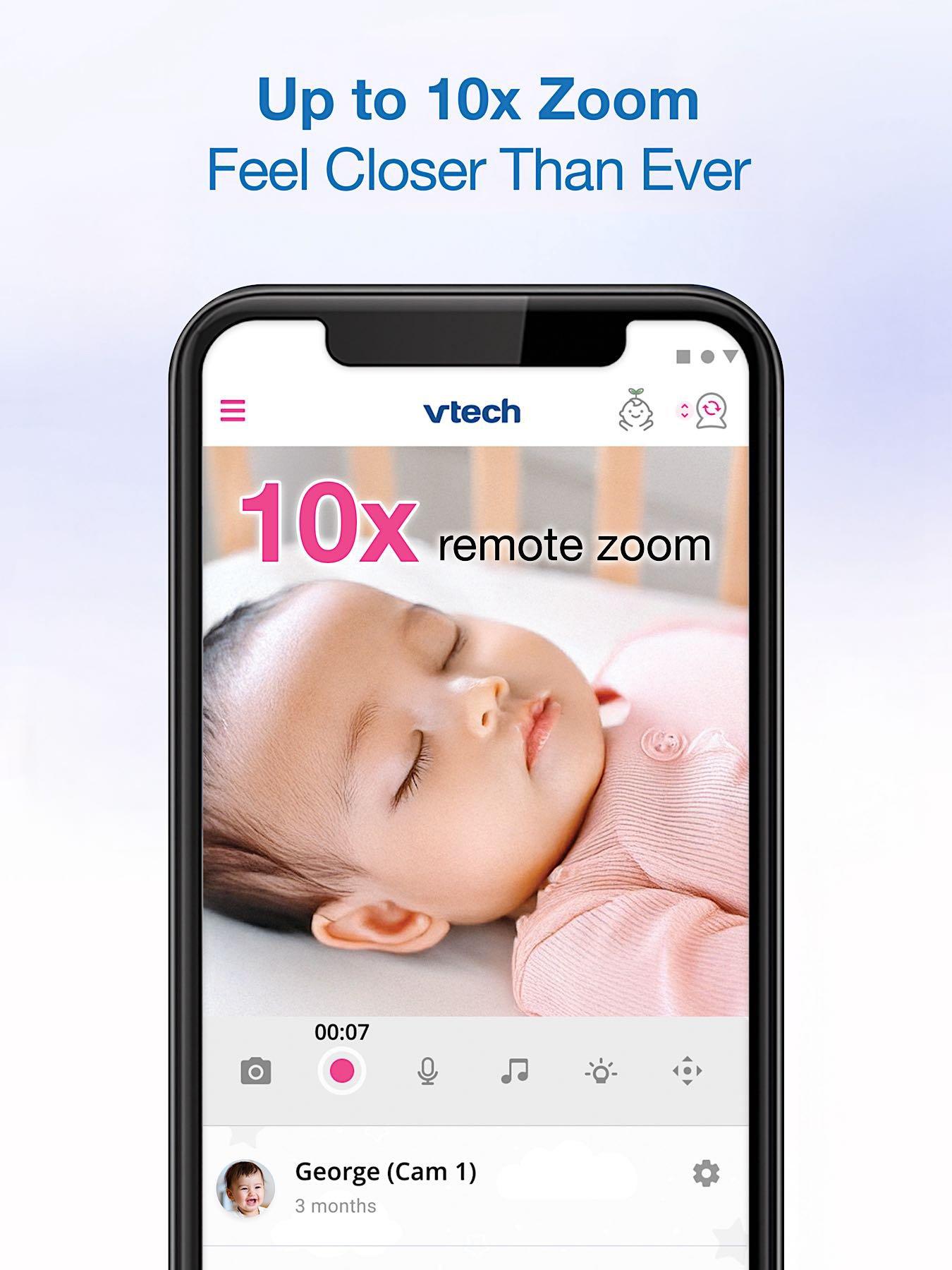 Image 7 of 7 of VTech 3.5" Smart Pan & Tilt Monitor