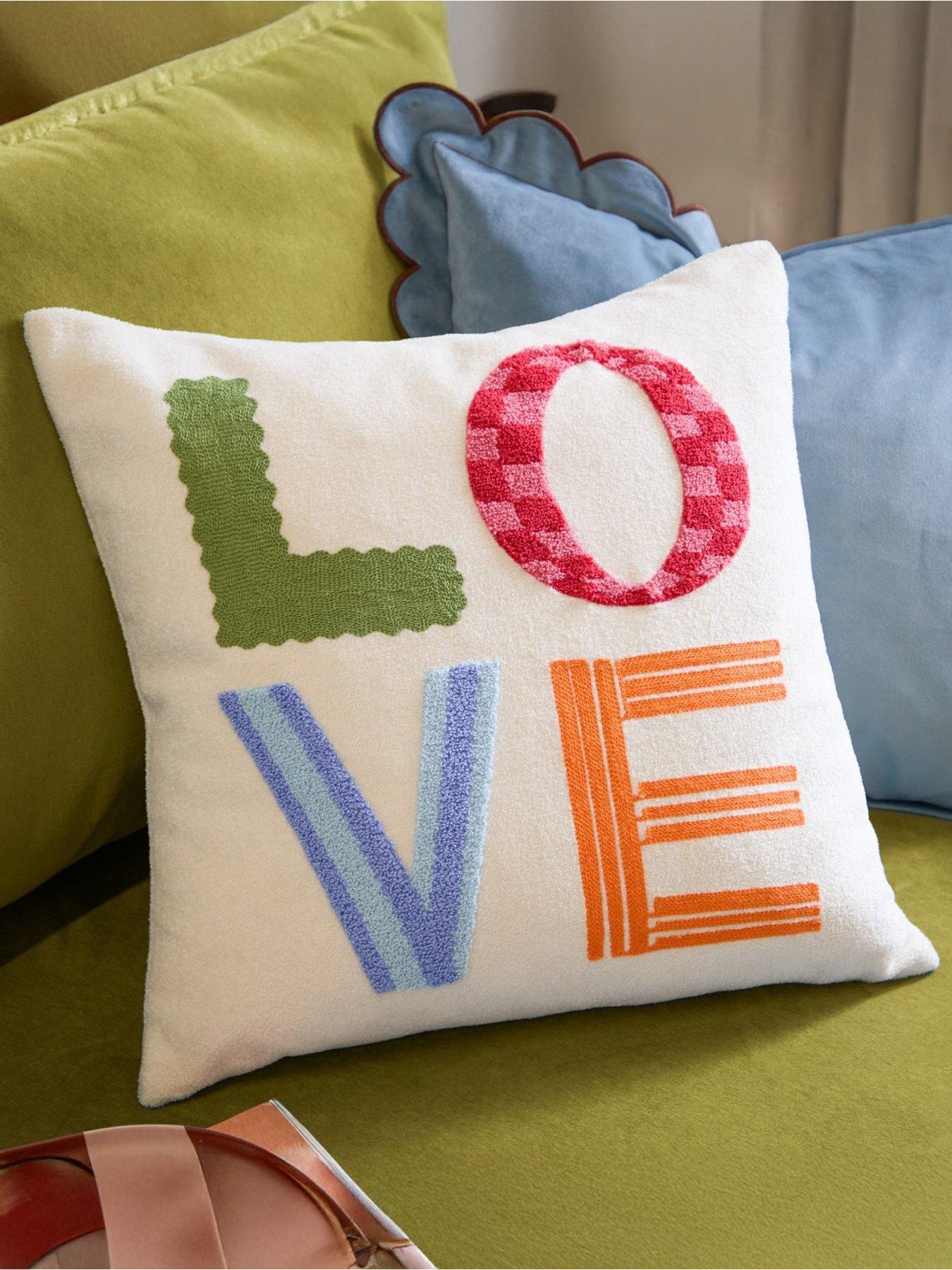 Furn Love Tuft 45X45 Polyester Cushion Multi