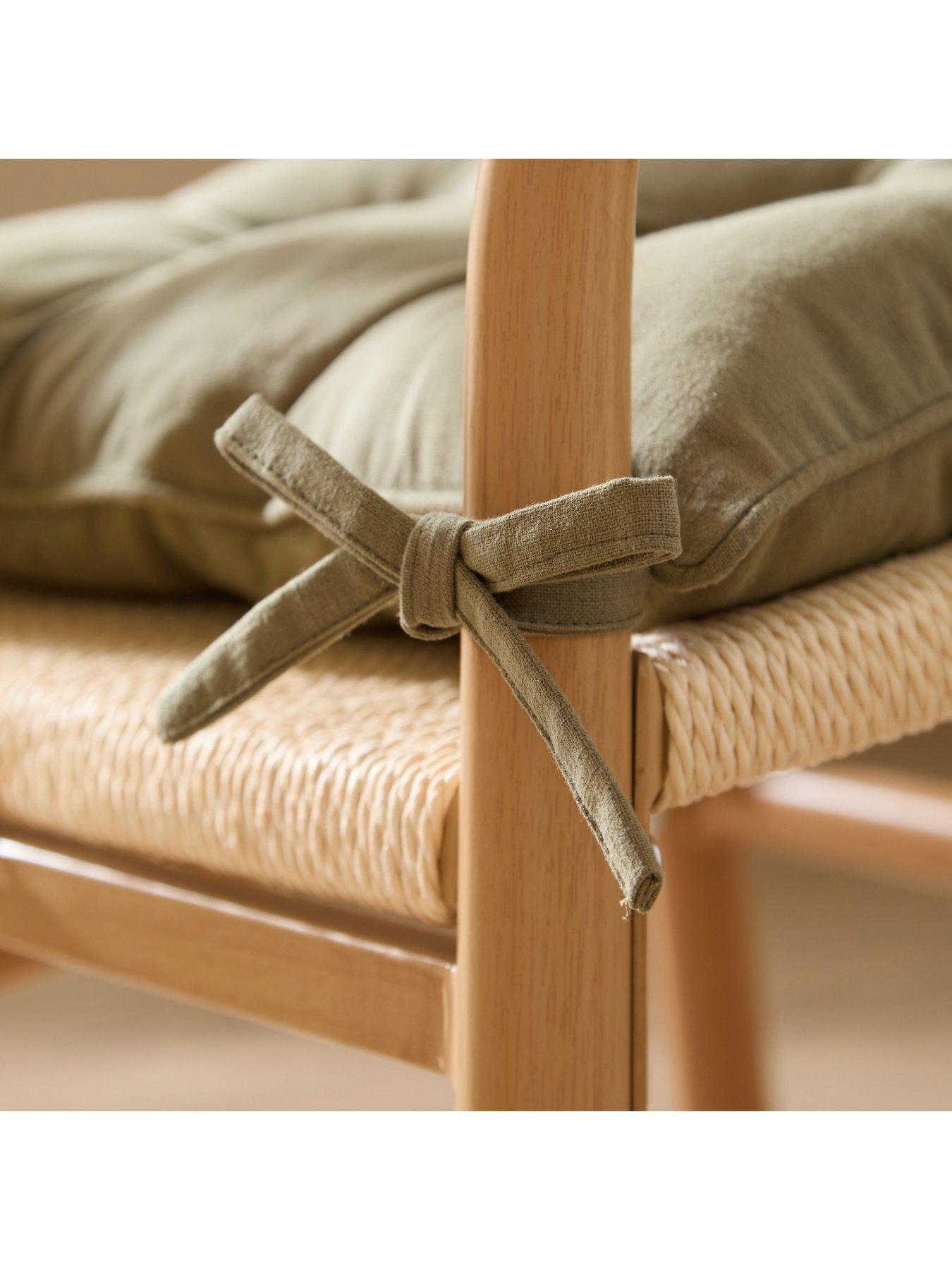Image 5 of 5 of Yard Slub Cotton 40X40 Seat Pads