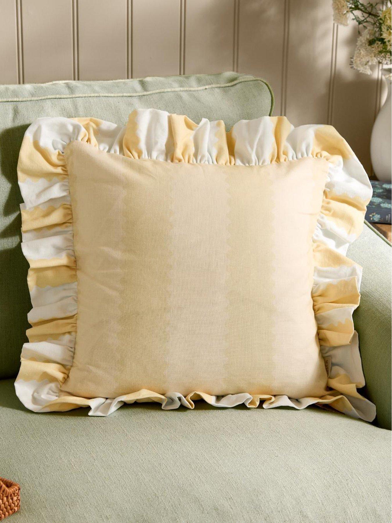 Image 1 of 4 of Wylder Birdie Stripe 45x45cm Polyester Cushion