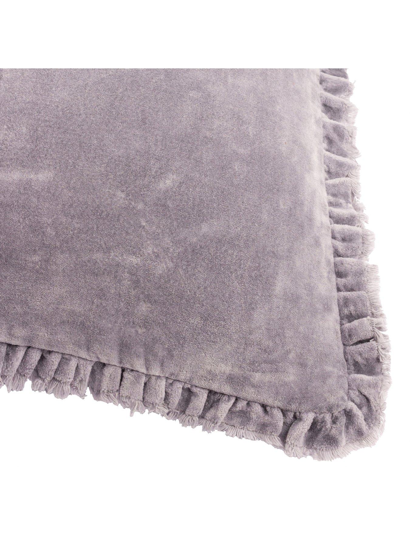 Image 5 of 5 of Yard HEAVY CHENILLE 50X50 POLYESTER CUSHION MAUVE