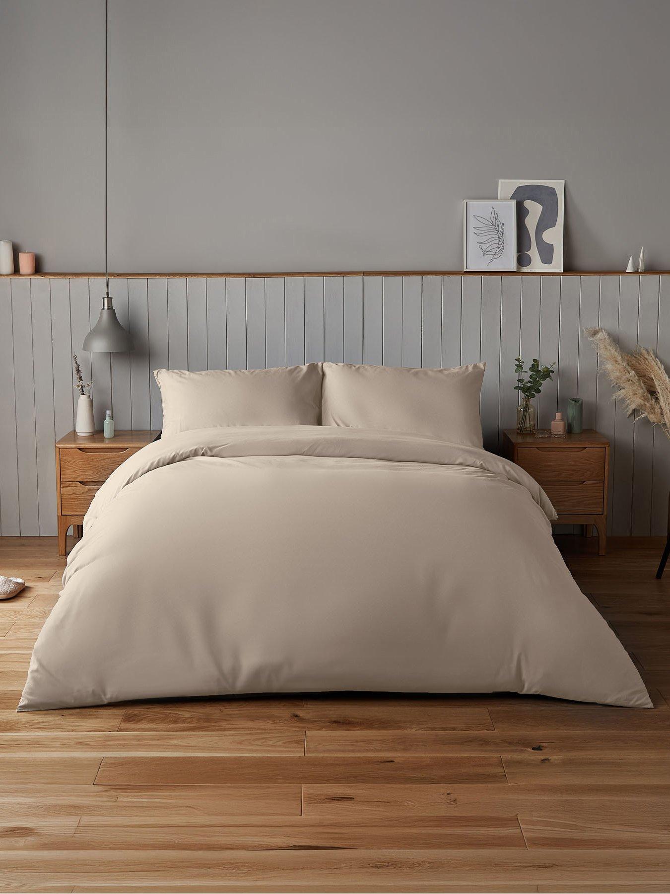 Silentnight Silentnight Supersoft Duvet Set and Fitted Sheet Bundle