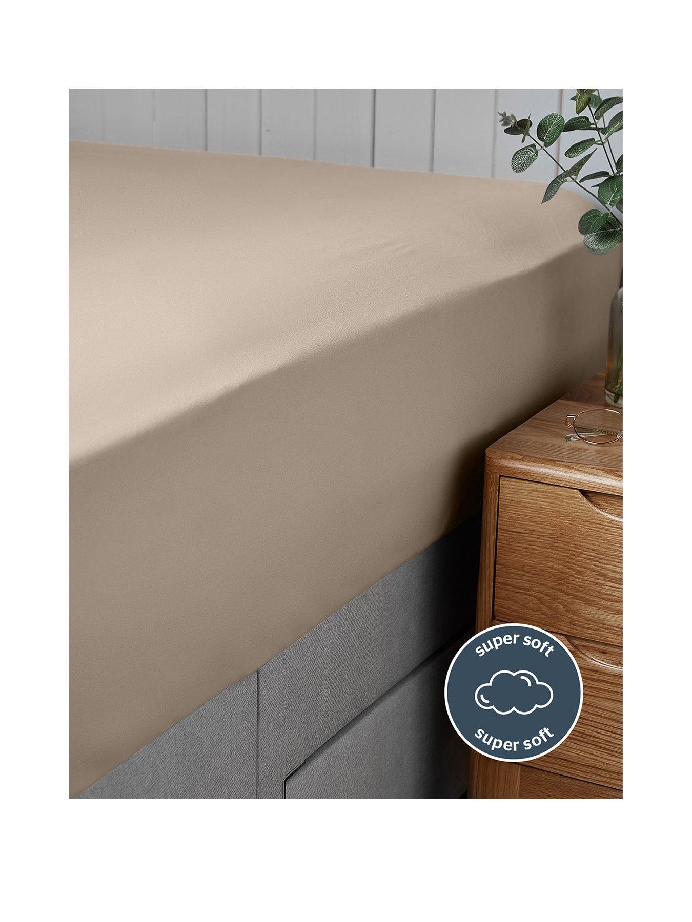 silentnight-supersoft-2-x-fitted-sheet-naturalstillFront