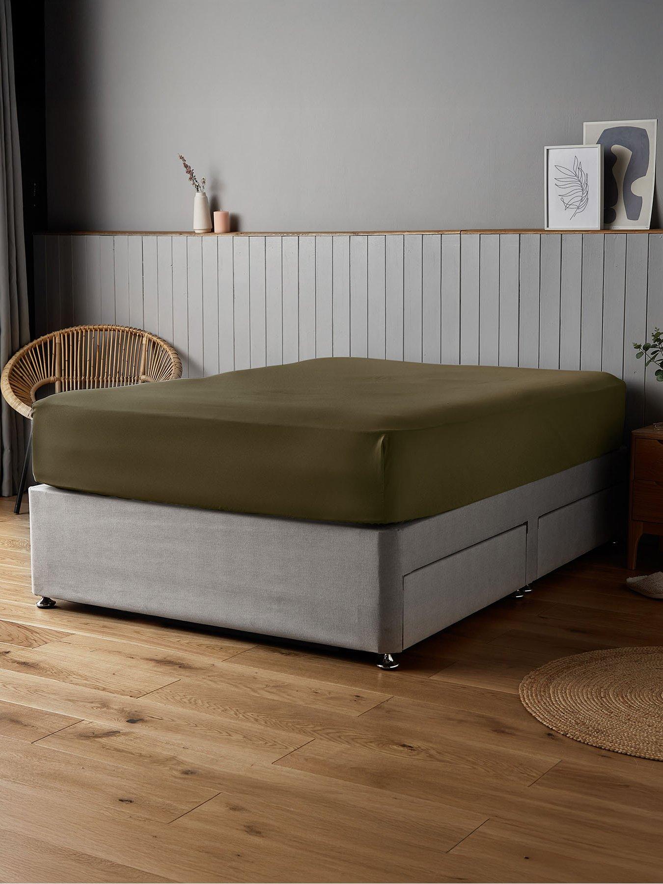 silentnight-supersoft-2-x-fitted-sheet-natural