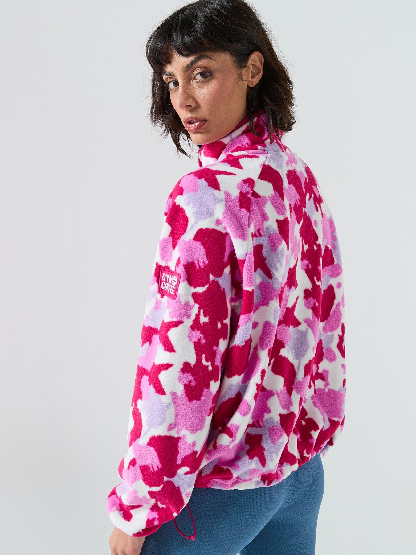gym-coffee-womens-training-snap-polar-fleece-pinkstillFront