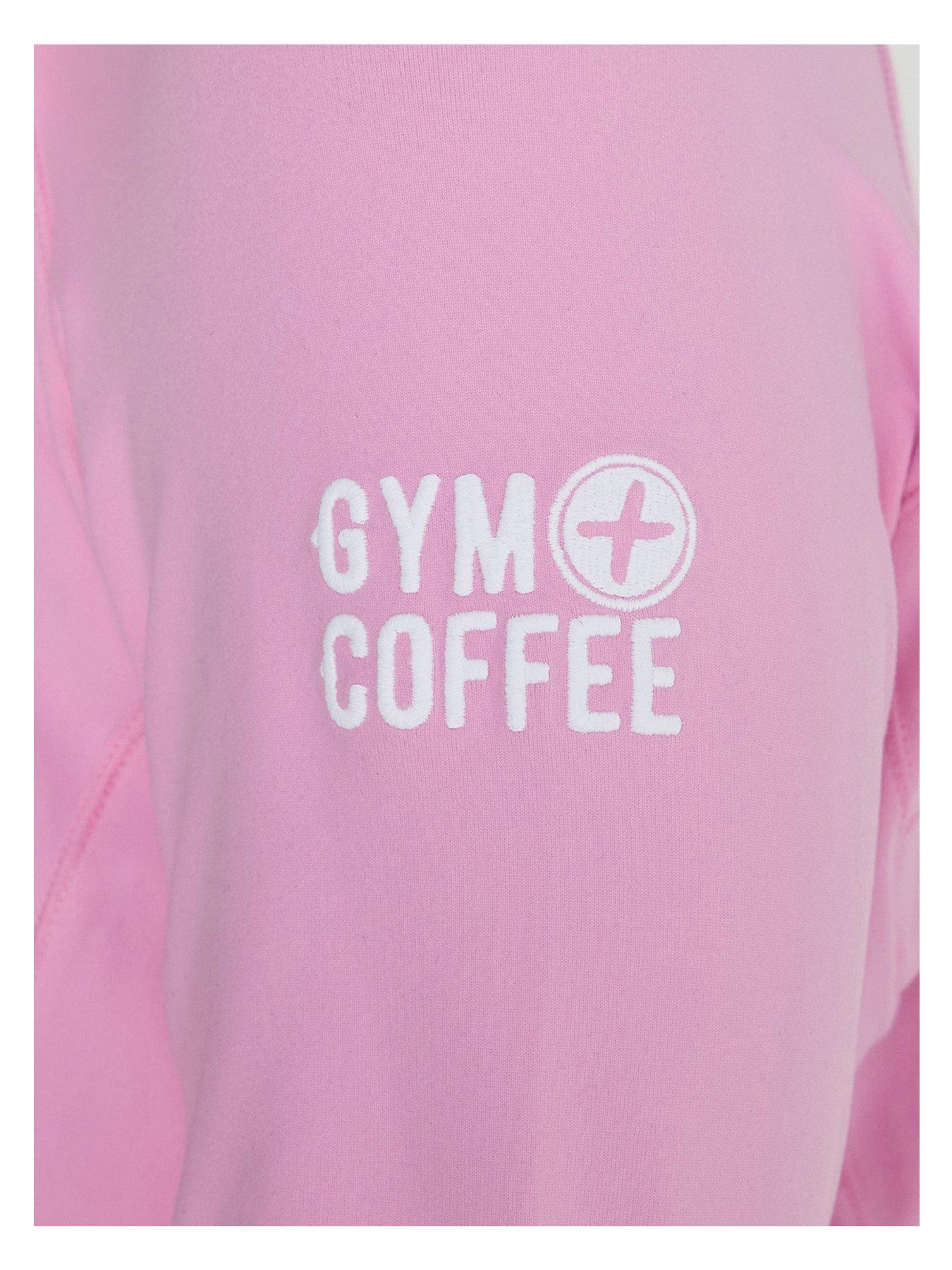 Image 5 of 5 of Gym + Coffee Womens Training Relentless Full Zip - Pink