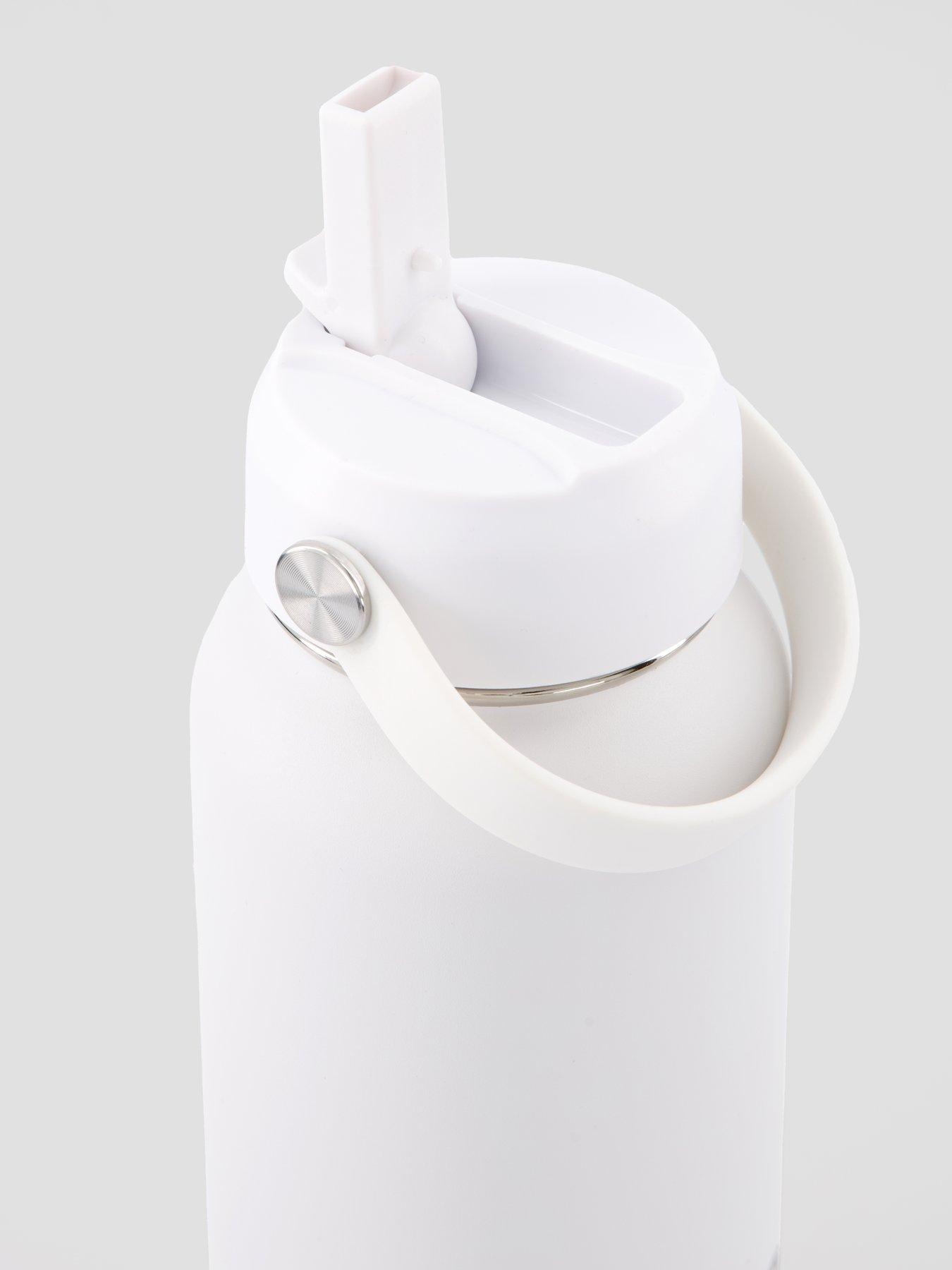 Image 4 of 4 of Gym + Coffee Womens Training 1l Hydrate Bottle - White