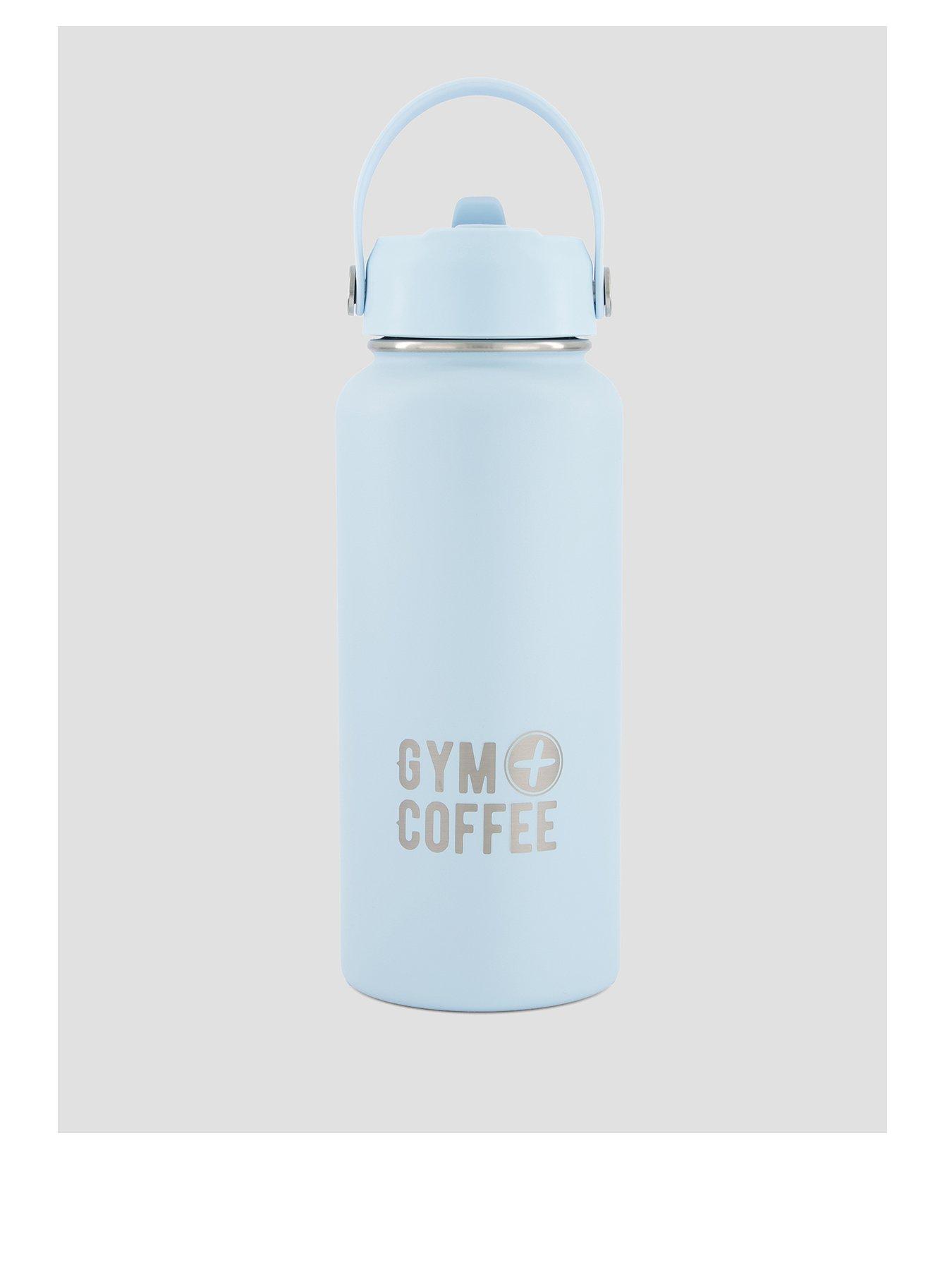 Image 1 of 4 of Gym + Coffee Womens Training 1L Hydrate Bottle - Blue