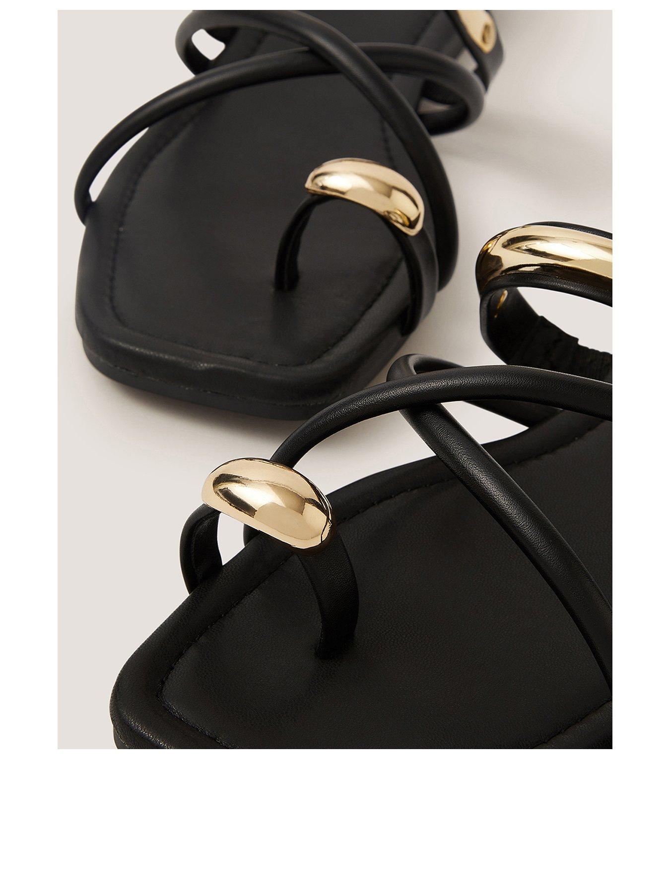Image 3 of 3 of Monsoon Gold Trim Sandal
