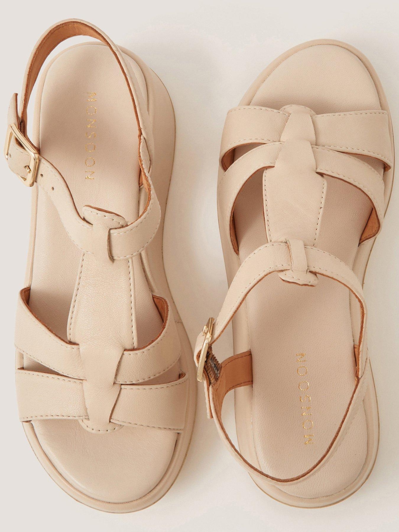 Image 2 of 3 of Monsoon Della Flatform Sandal