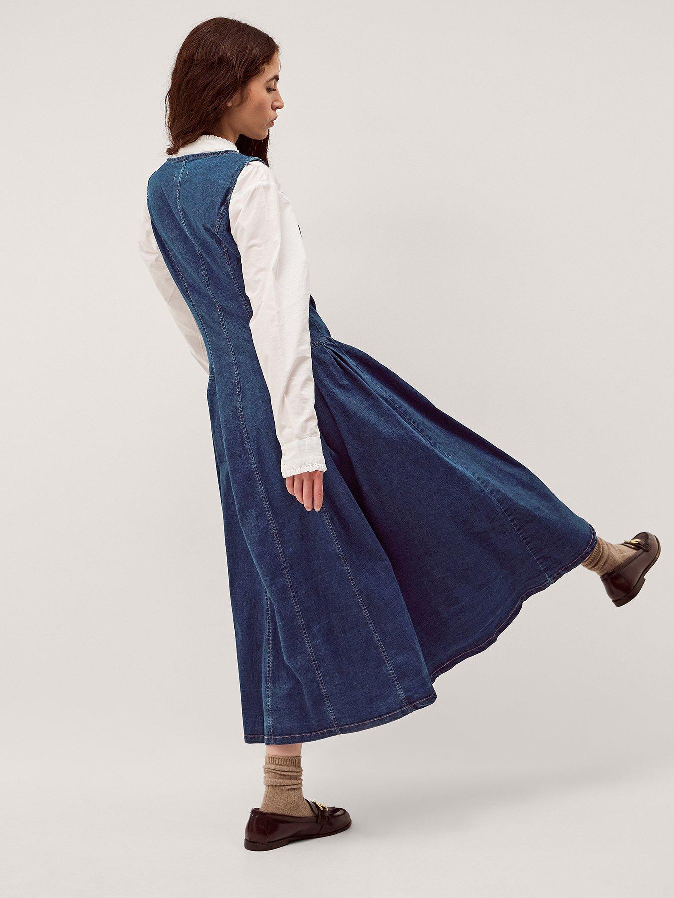 monsoon-layla-button-dressstillFront