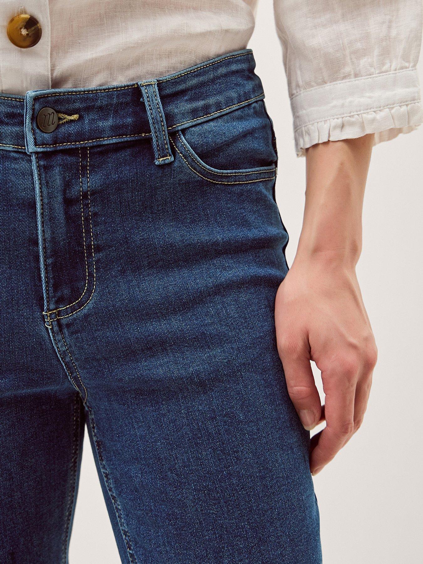 Image 5 of 5 of Monsoon Idabella Crop Jean - Blue