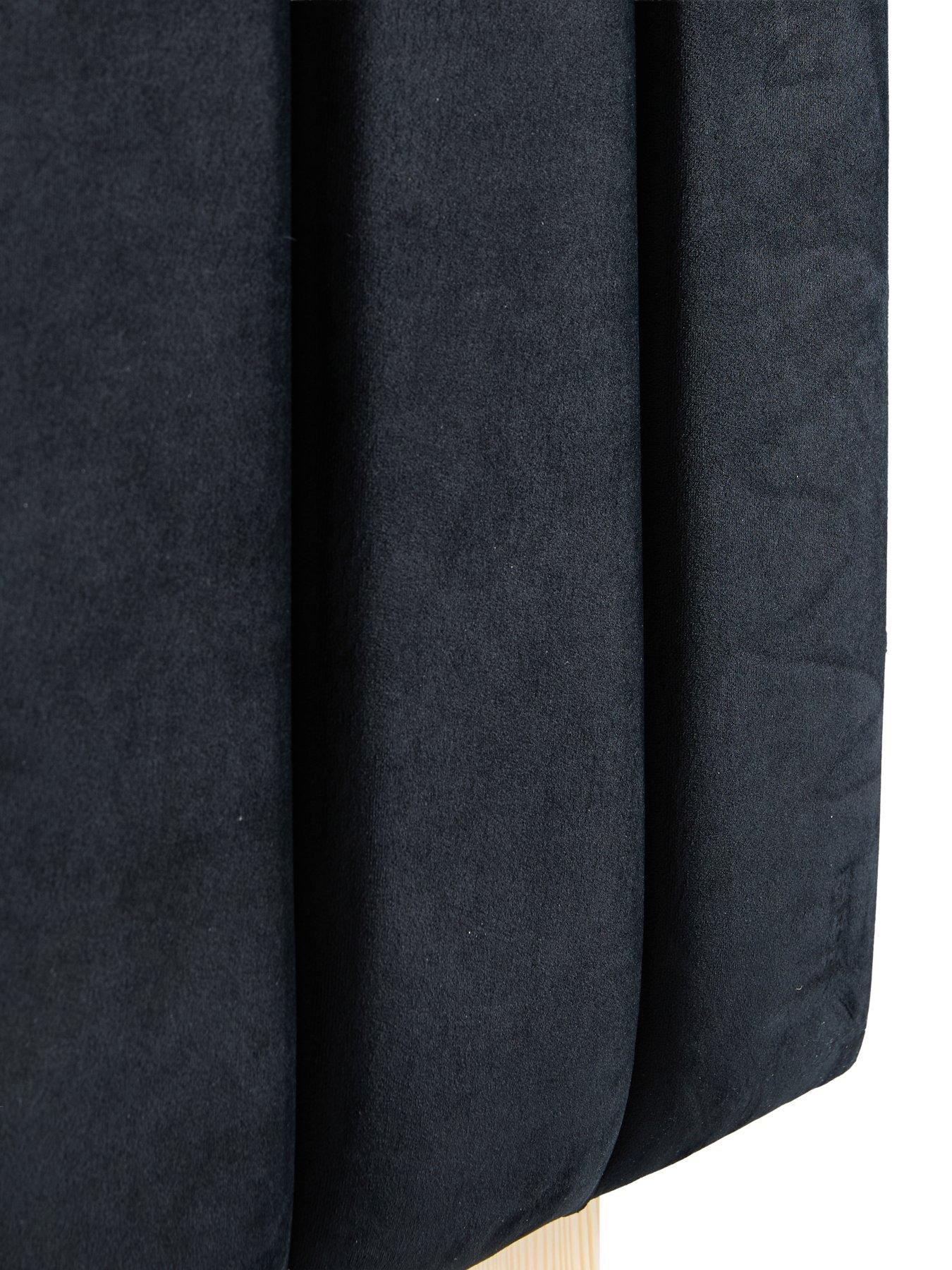 Image 5 of 6 of Shire Beds Cleo End Stripe Velvet Headboard - Db