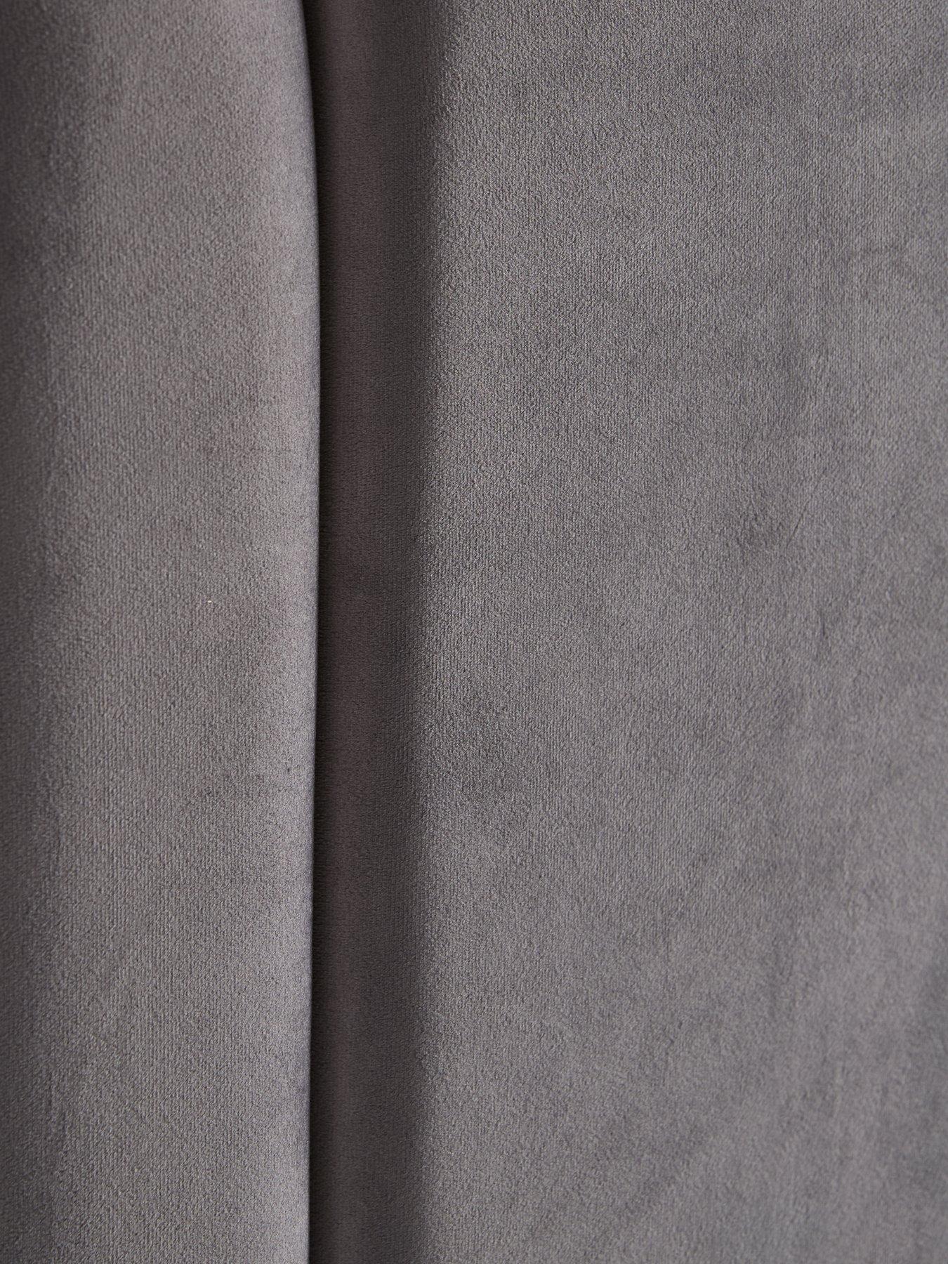 Image 5 of 7 of Shire Beds Georgia Border Velvet Headboard - Db