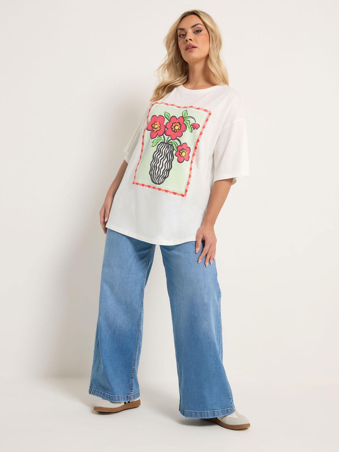 yours-curve-placement-print-relaxed-t-shirt-whiteback