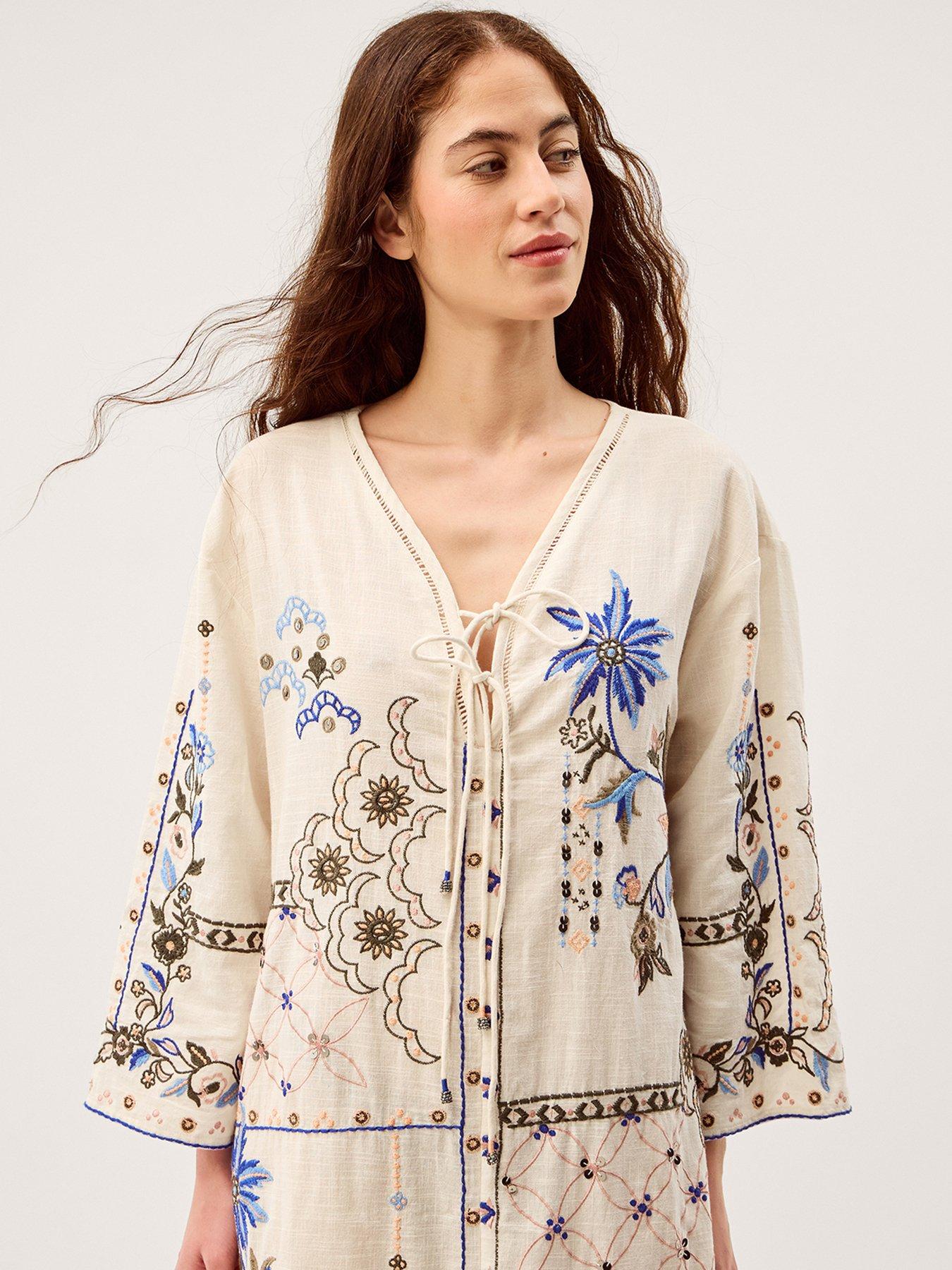 Image 3 of 5 of Monsoon Julie Kaftan