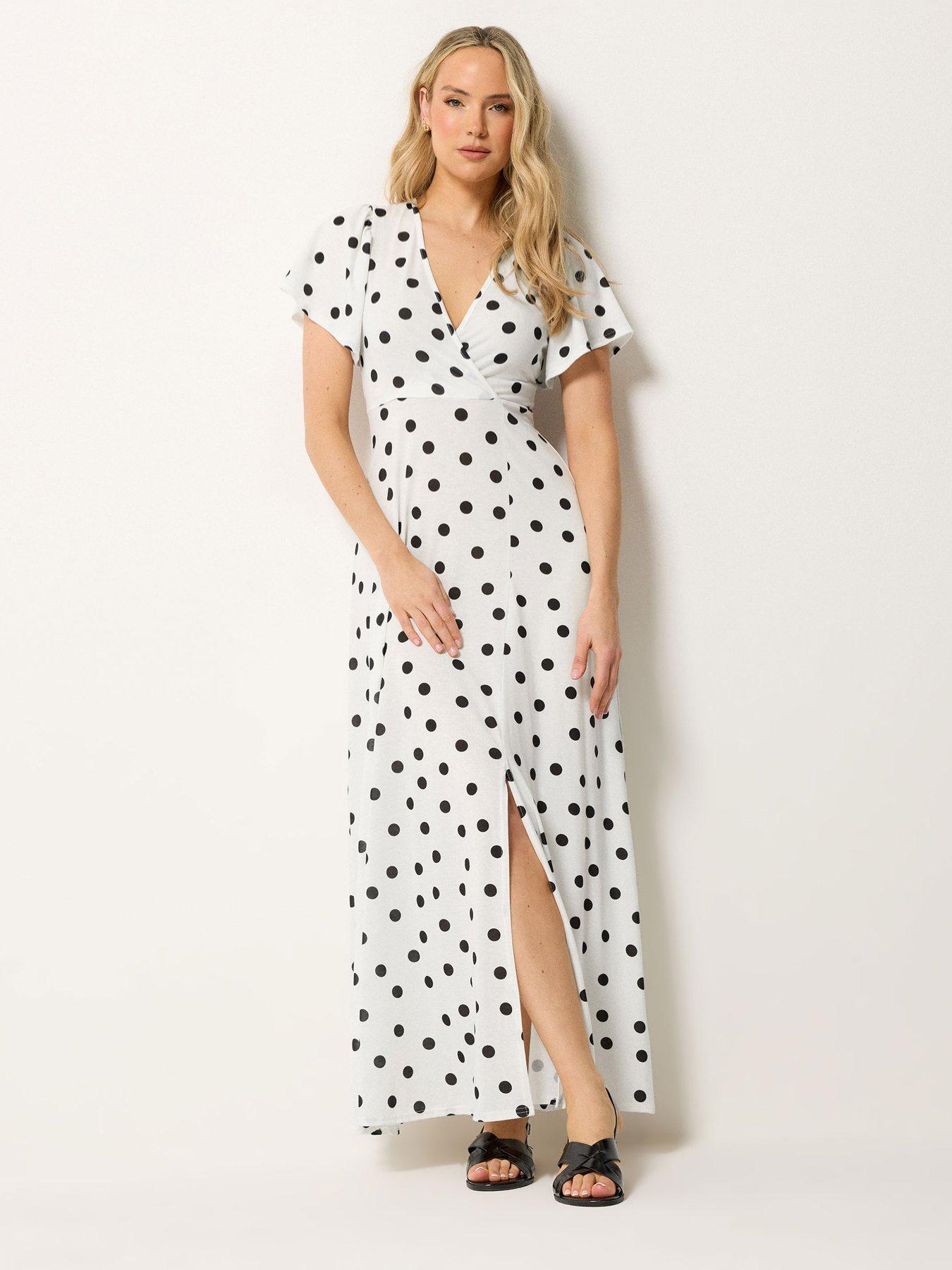 long-tall-sally-spot-wrap-maxi-dress-whitefront