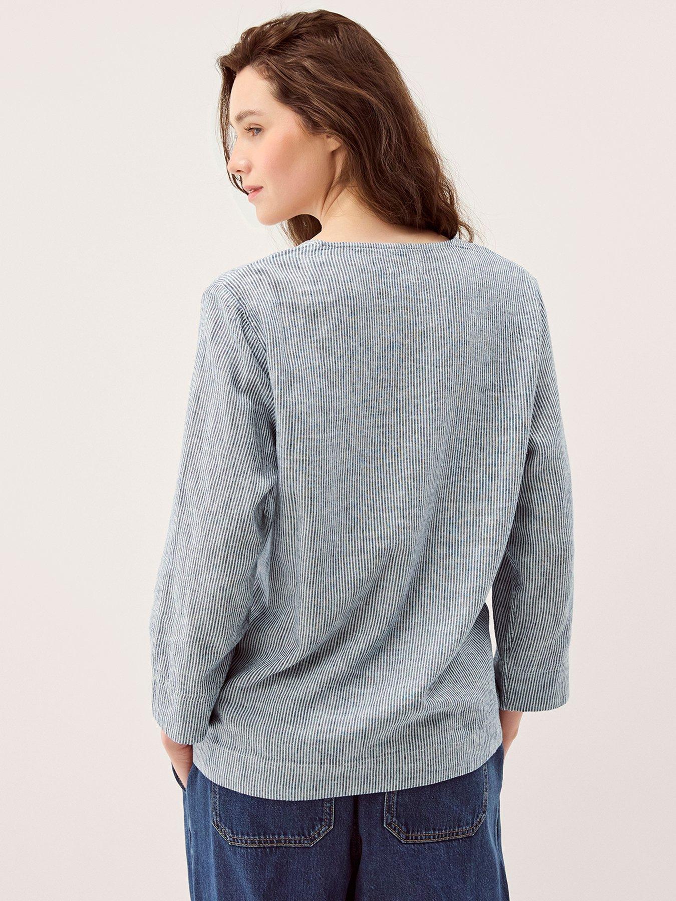 monsoon-alexis-knot-top-bluestillFront