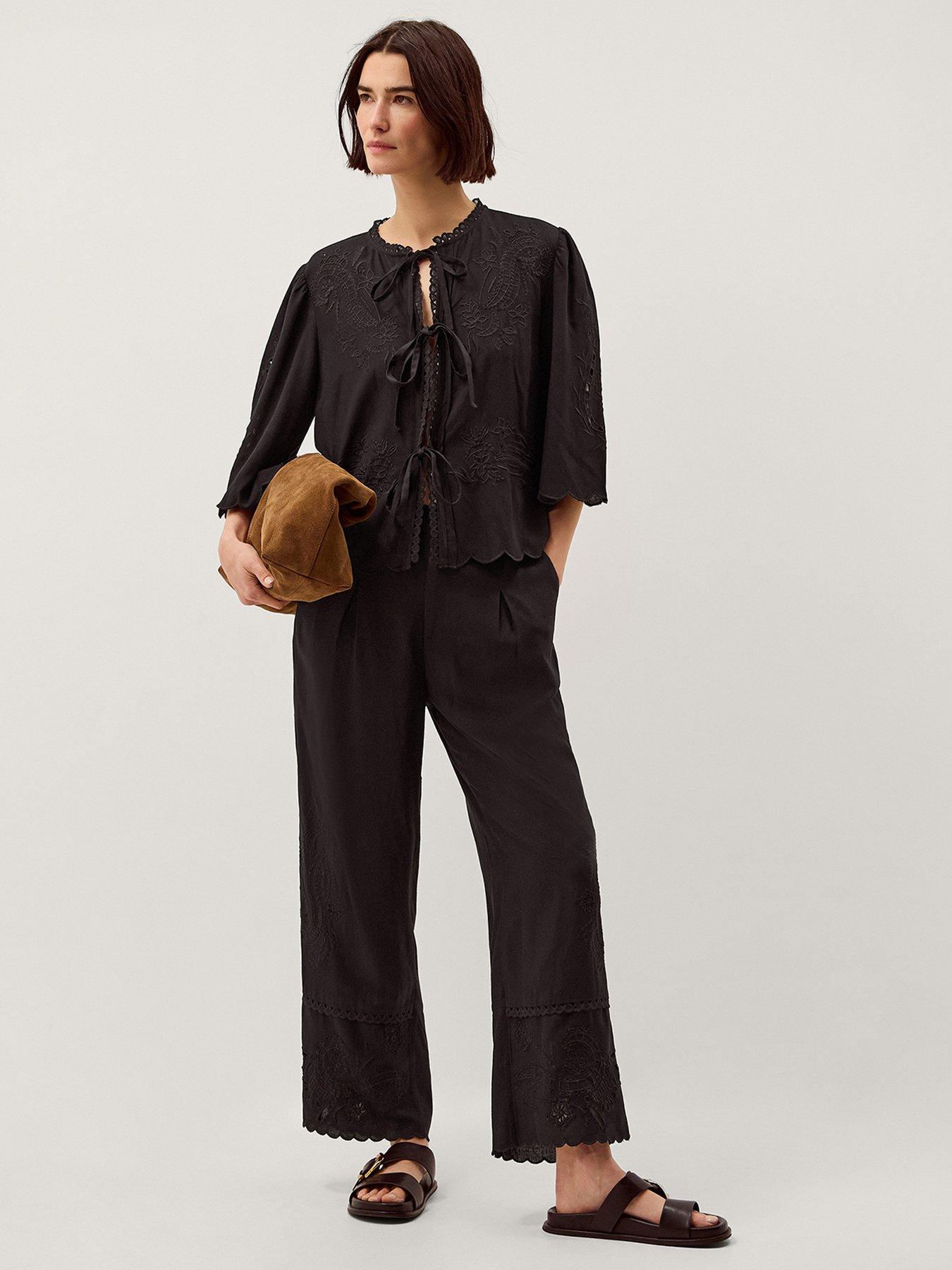 Image 3 of 4 of Monsoon Cindy Linen Blouse