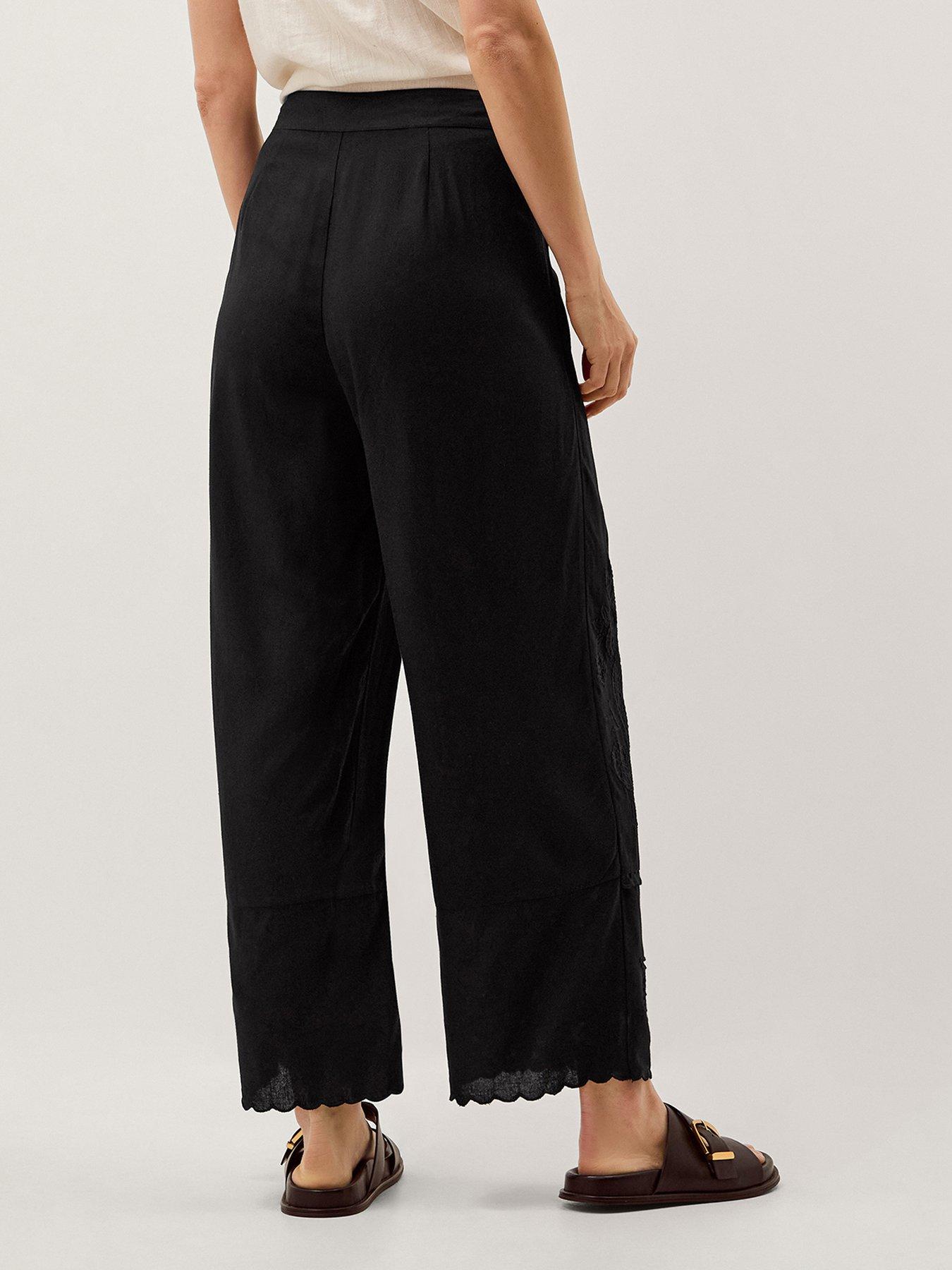 Image 2 of 4 of Monsoon Cindy Linen Trouser