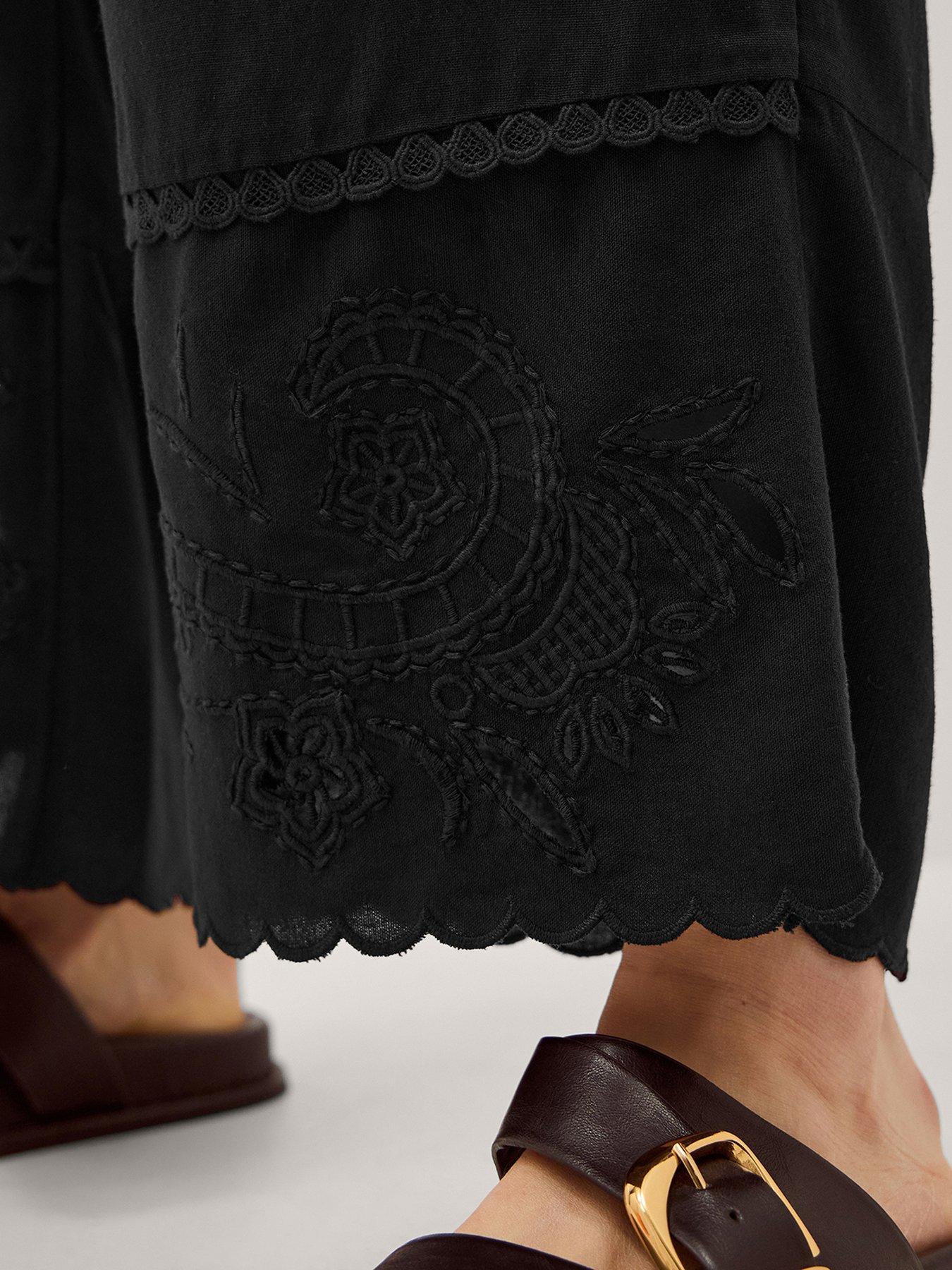 Image 4 of 4 of Monsoon Cindy Linen Trouser