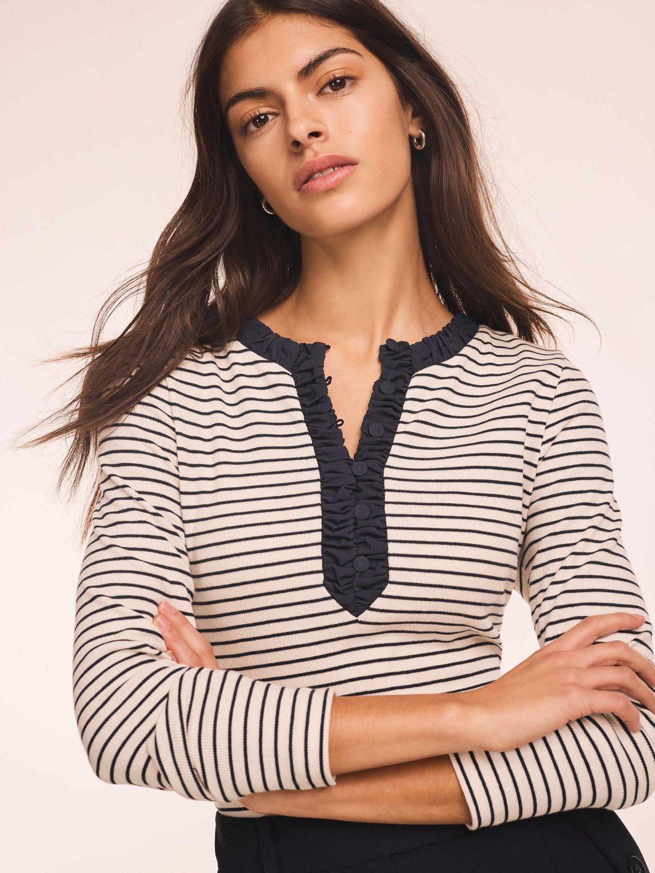 mint-velvet-striped-ruched-trim-stripe-top-whitestillFront