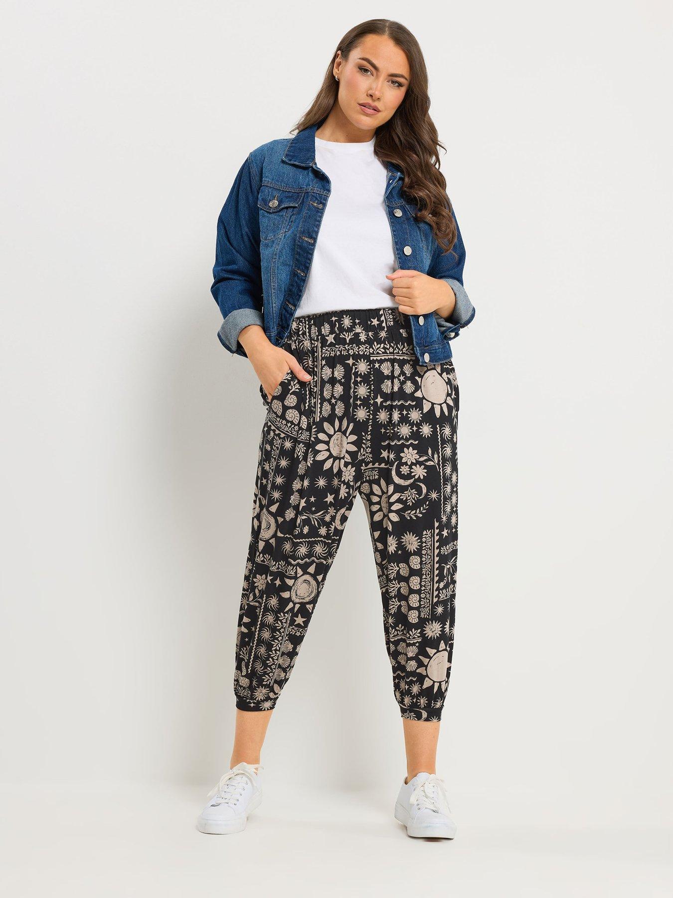 yours-curve-jersey-crop-harem-trouserback