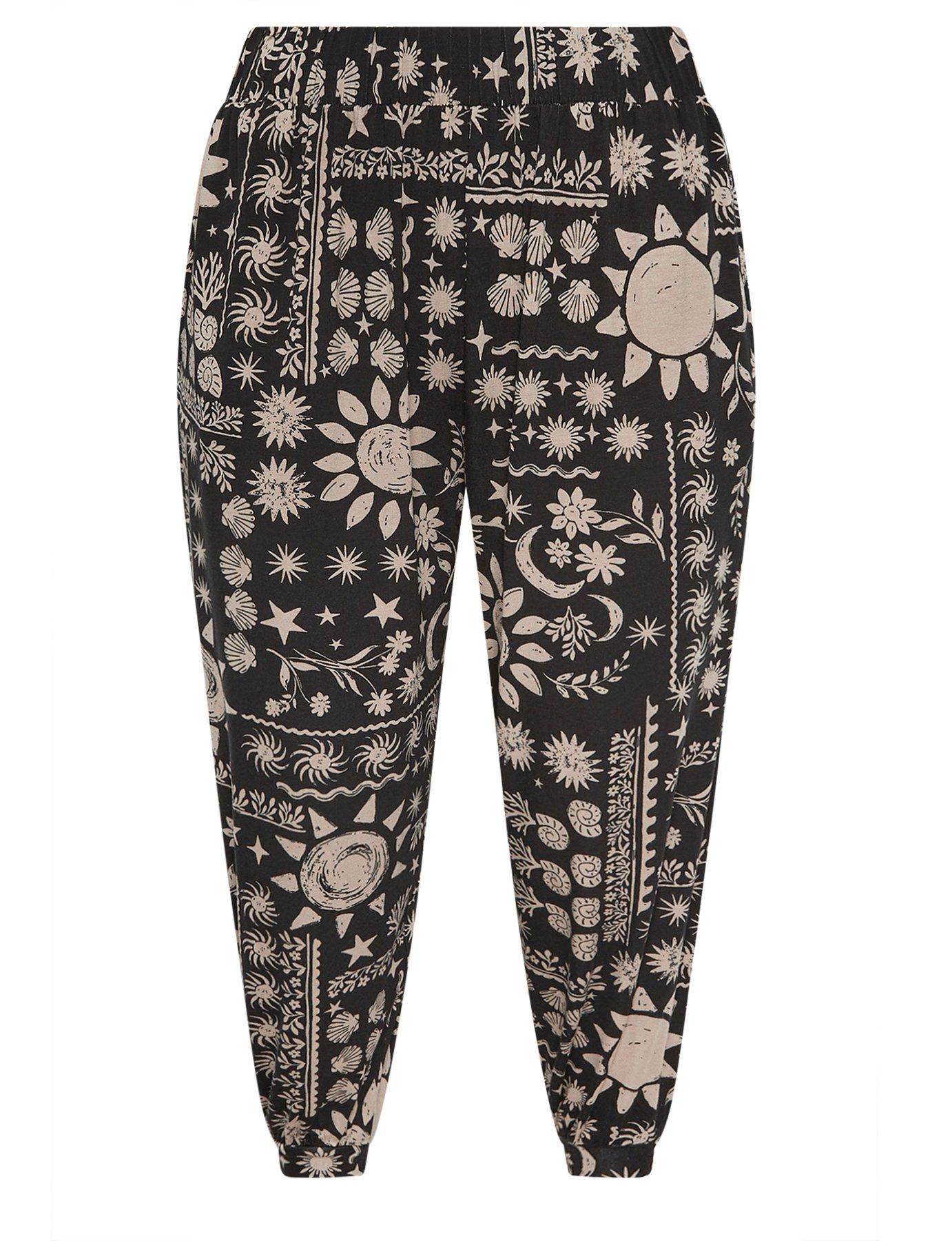 yours-curve-jersey-crop-harem-trouserdetail