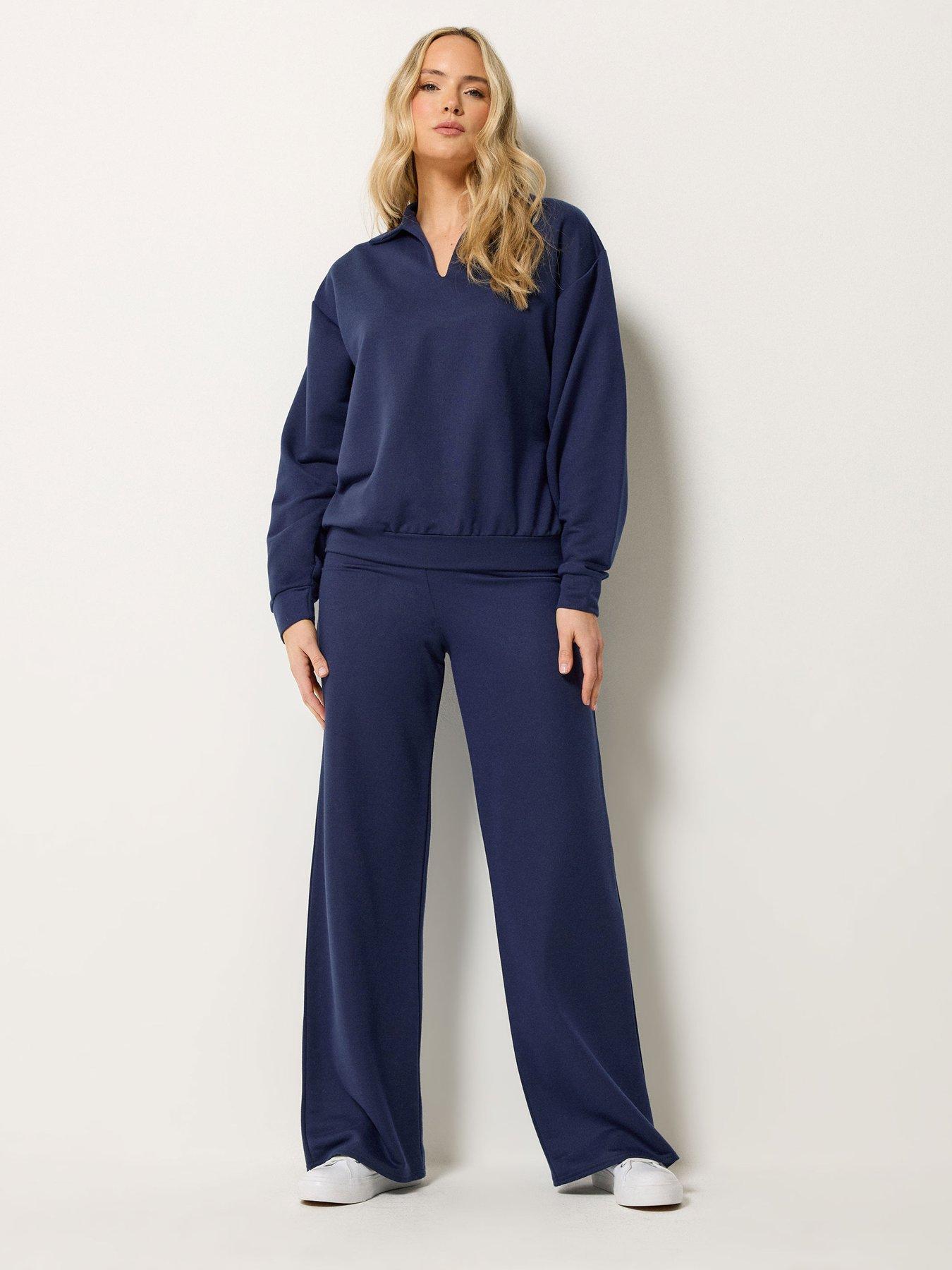 Image 3 of 5 of Long Tall Sally Tall Collar Sweat Top