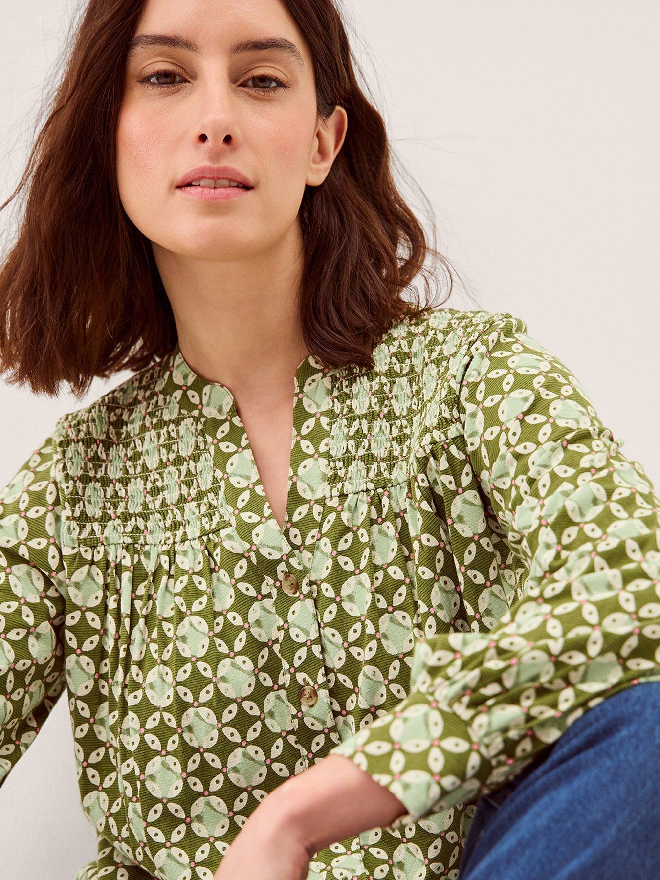 monsoon-kalani-geo-jersey-blouse-greenoutfit
