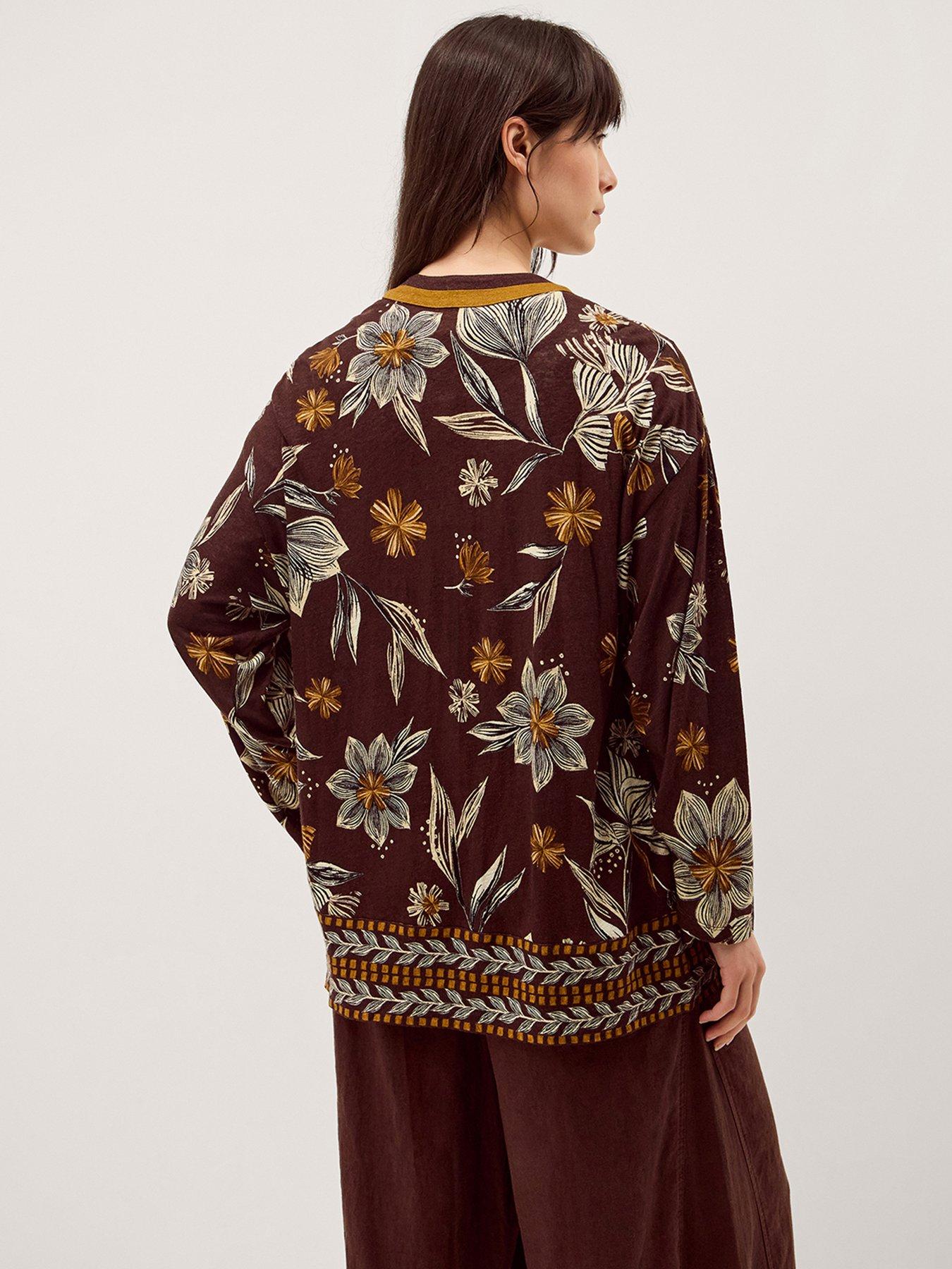 Image 2 of 5 of Monsoon Esther Print Cover Up