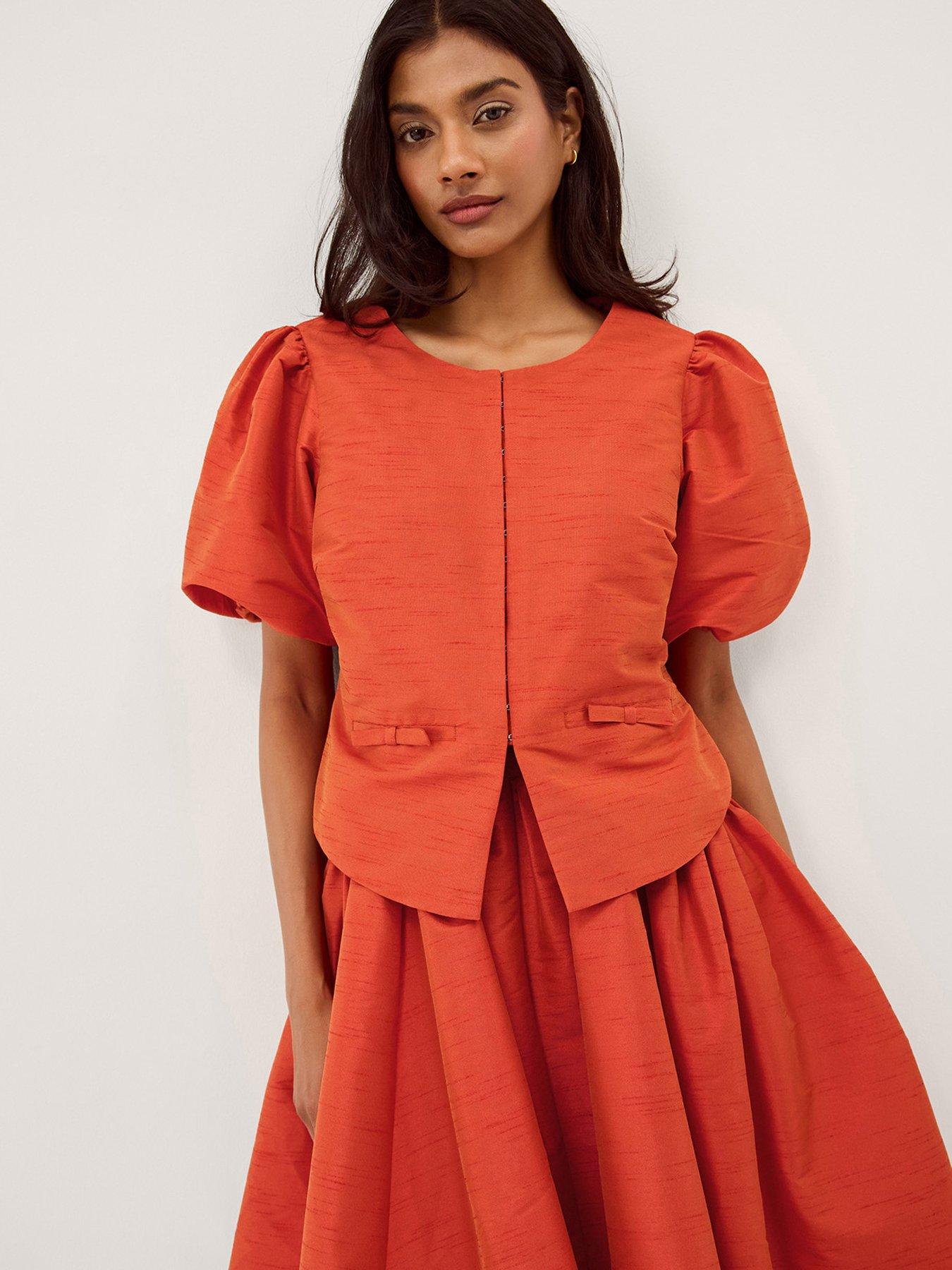 Image 1 of 5 of Monsoon Mila Dupion Jacket