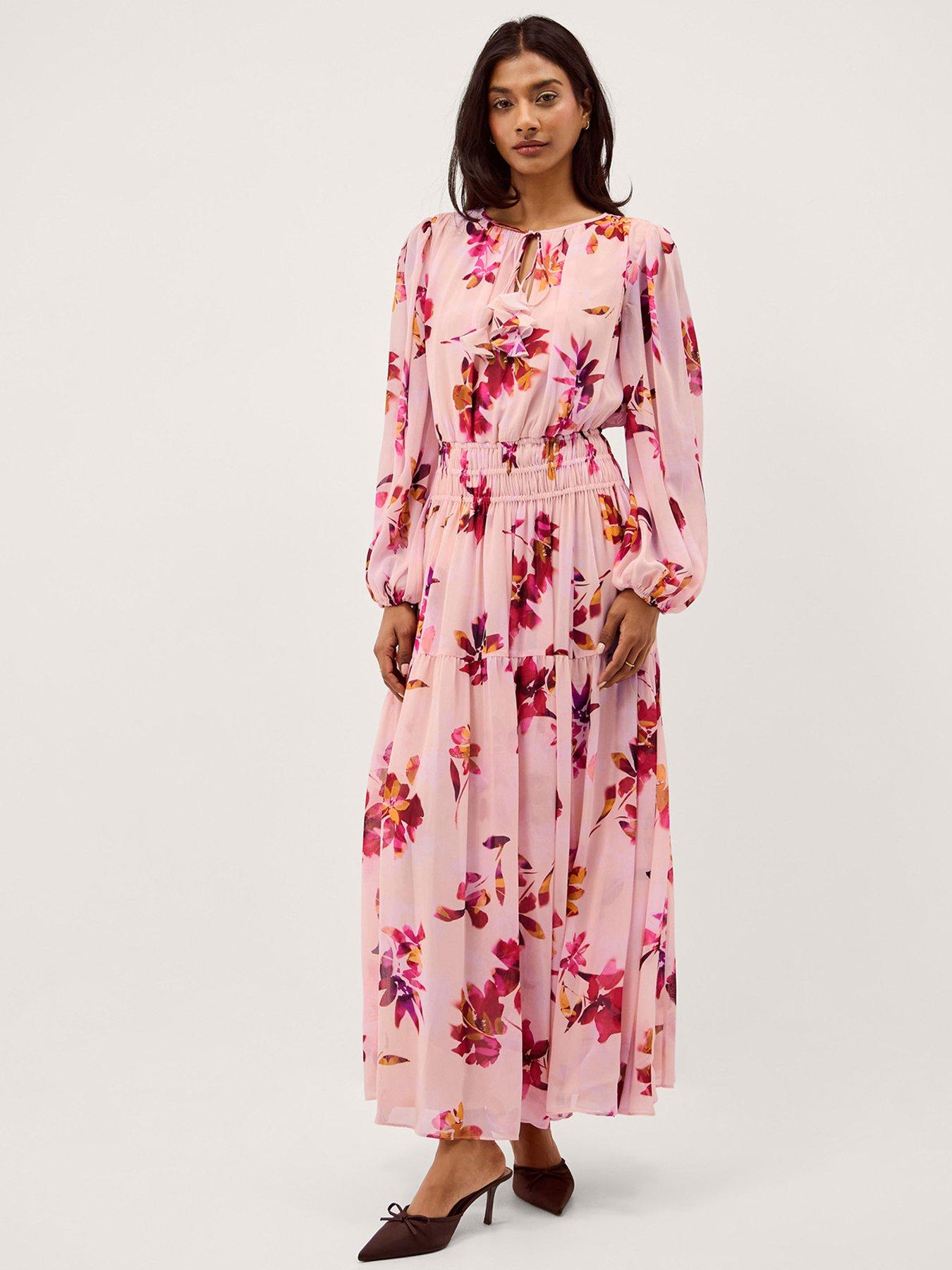 monsoon-mabel-pink-printed-dressfront