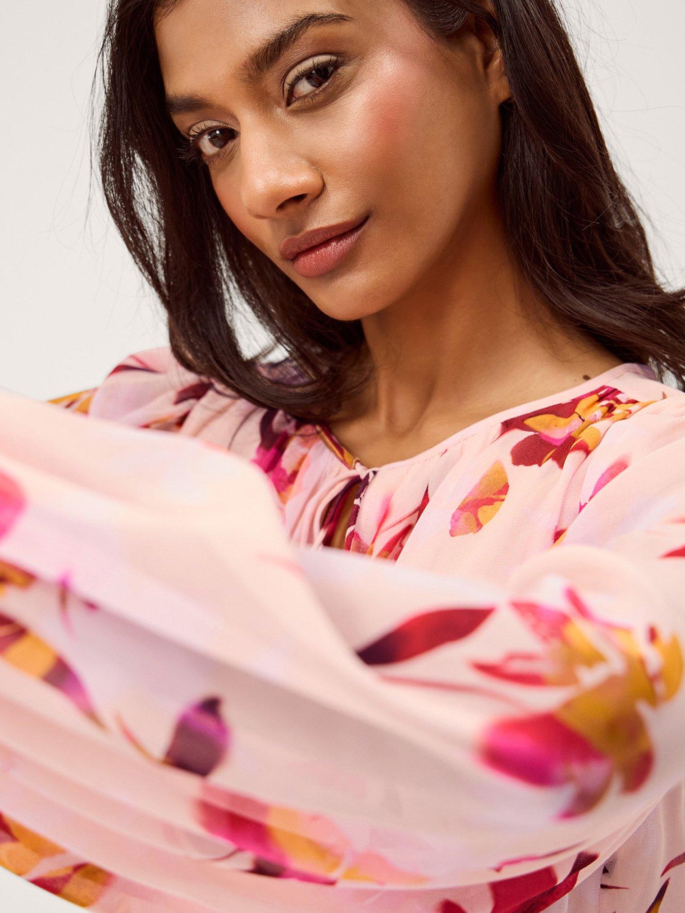 monsoon-mabel-pink-printed-dressoutfit