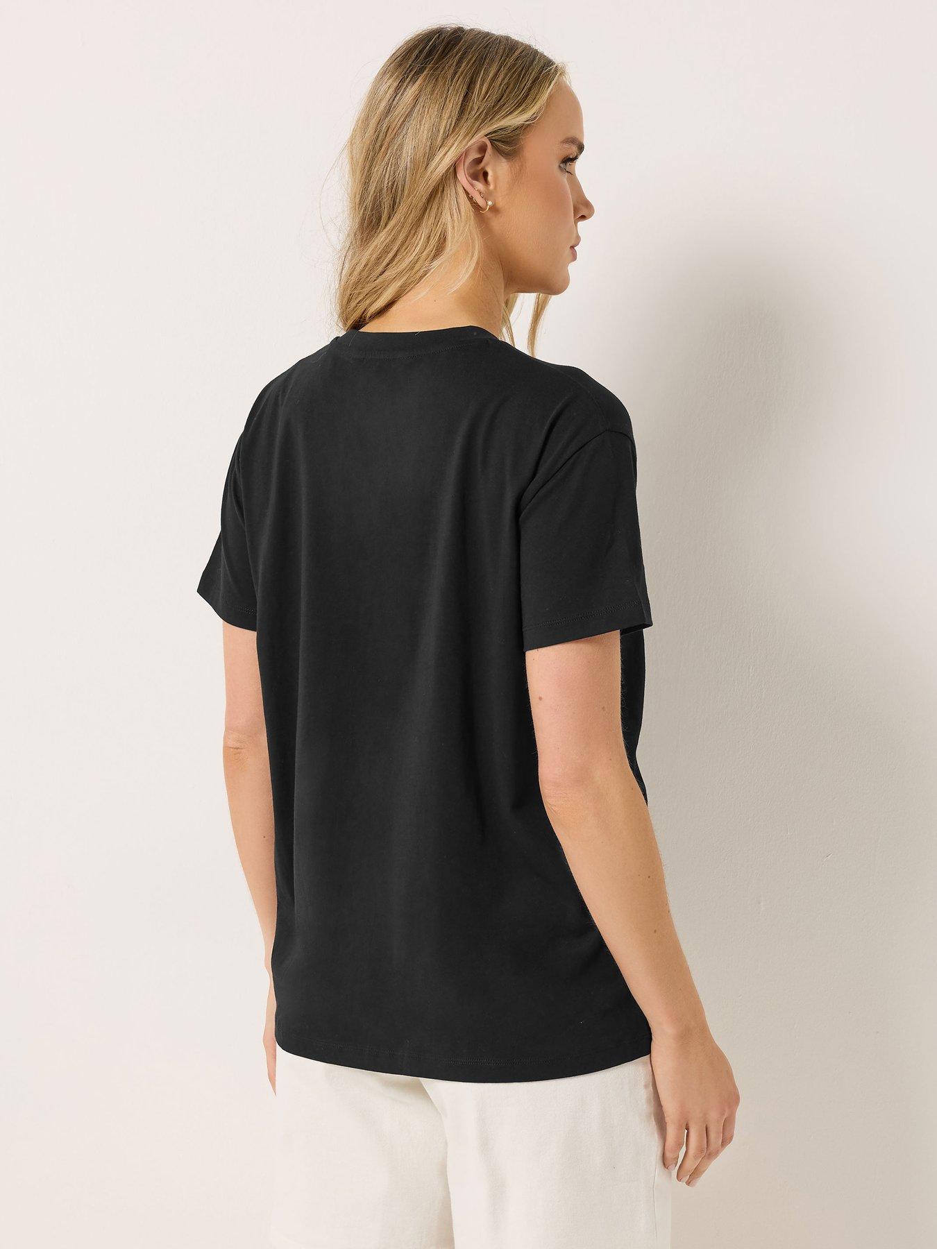 Image 2 of 5 of Long Tall Sally Tall Pleat Front T-shirt