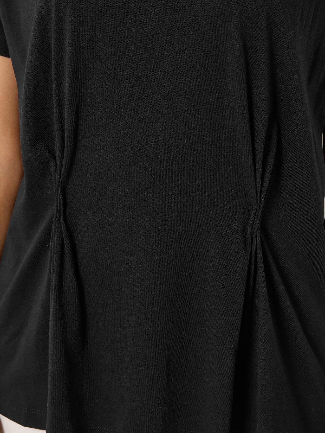 Image 4 of 5 of Long Tall Sally Tall Pleat Front T-shirt