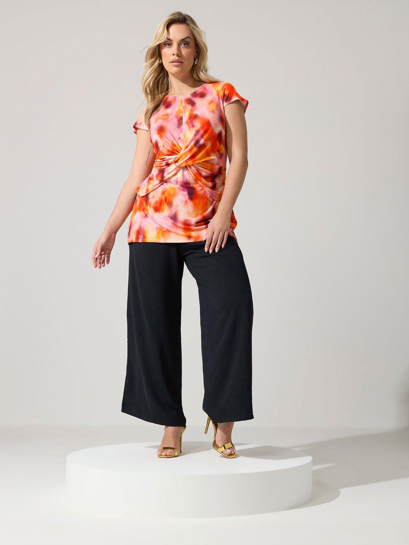 yours-curve-blur-buckle-twist-front-top-orangeback