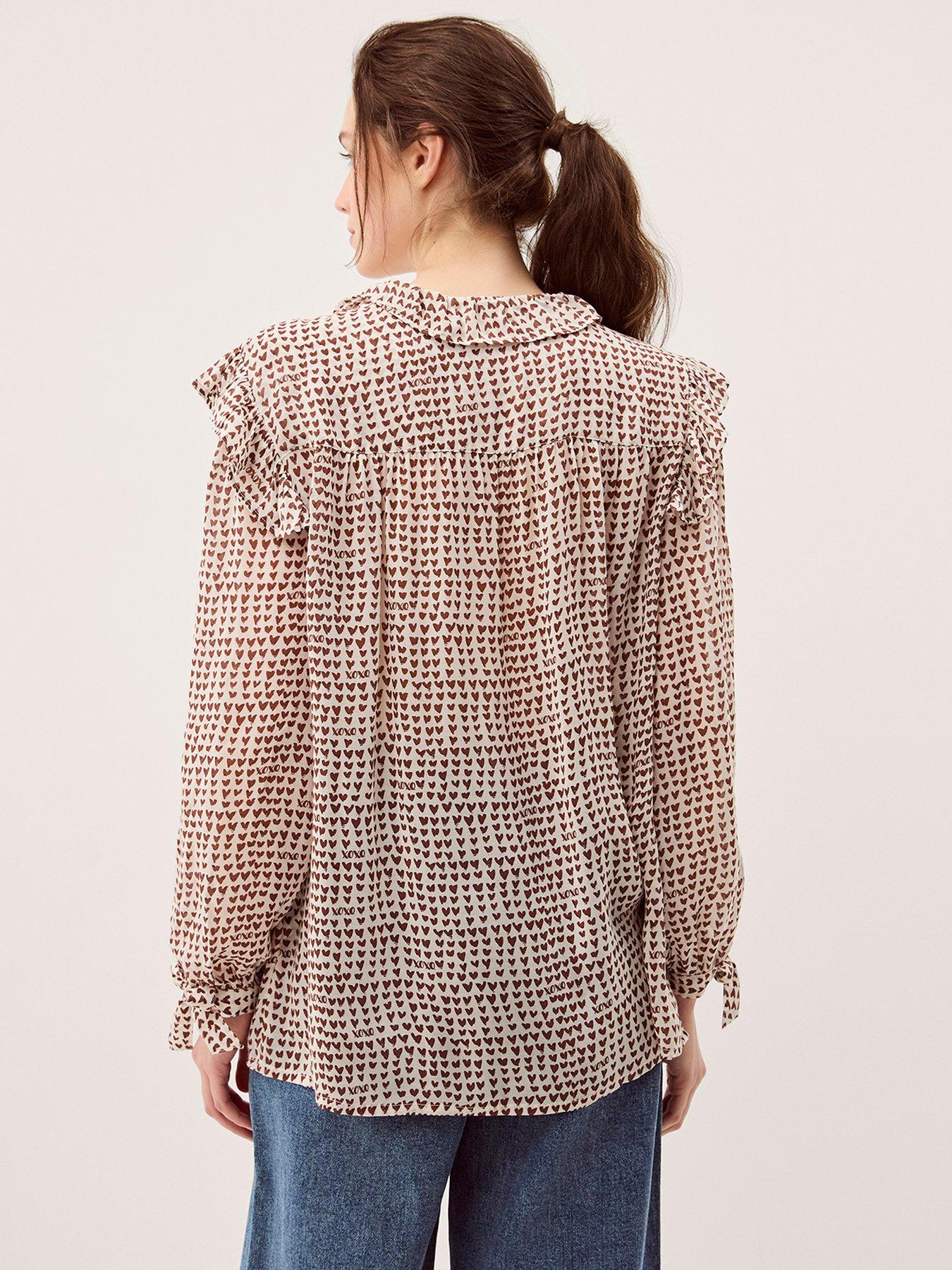 monsoon-hope-heart-print-blouse-brownstillFront