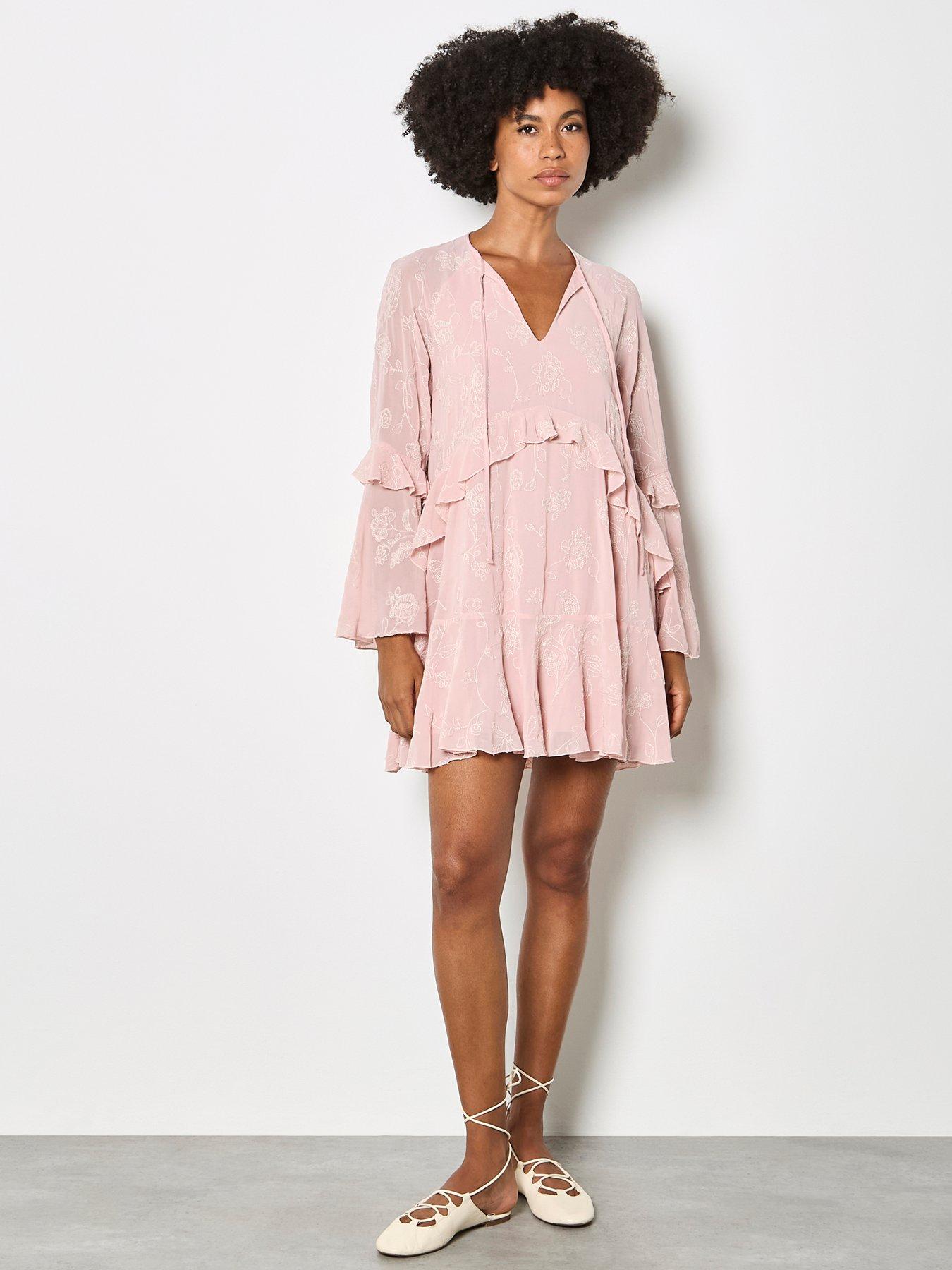 apricot-apricot-paisley-embroidered-boho-dressback