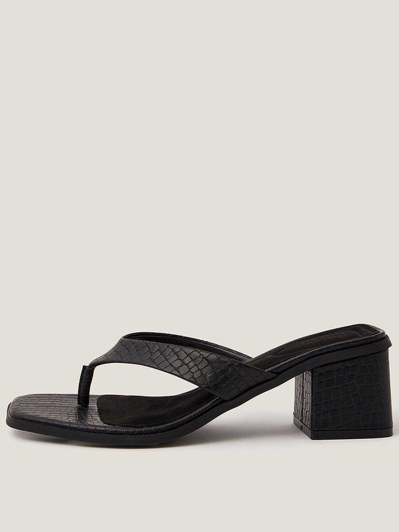 Image 1 of 3 of Monsoon Tilly Toe Post Mule
