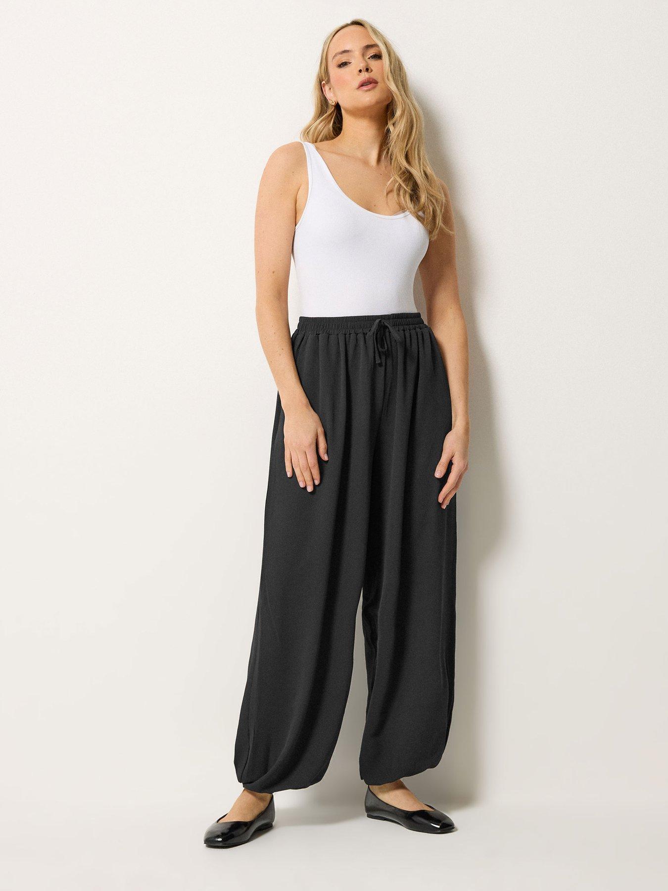 Image 3 of 5 of Long Tall Sally Tall Gathered Hem Trouser 34"