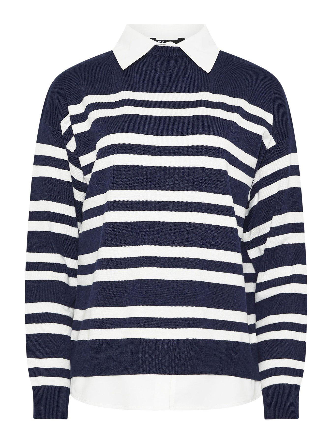 long-tall-sally-stripe-2-in-1-jumper-bluedetail