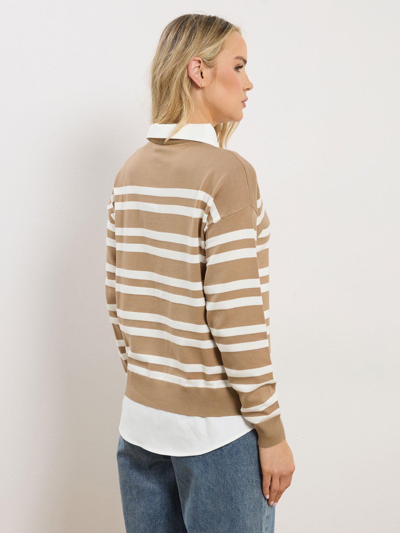 Image 2 of 5 of Long Tall Sally 2 In 1 Jumper - Cream