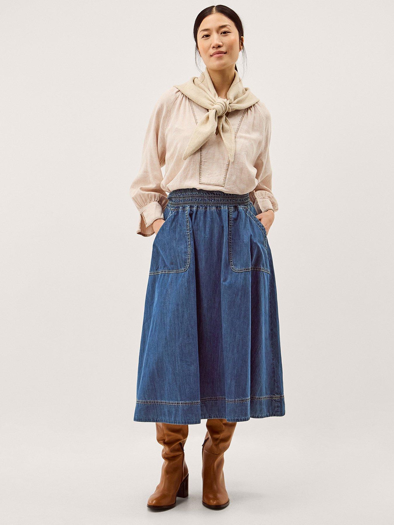 monsoon-sophie-shirred-skirtback